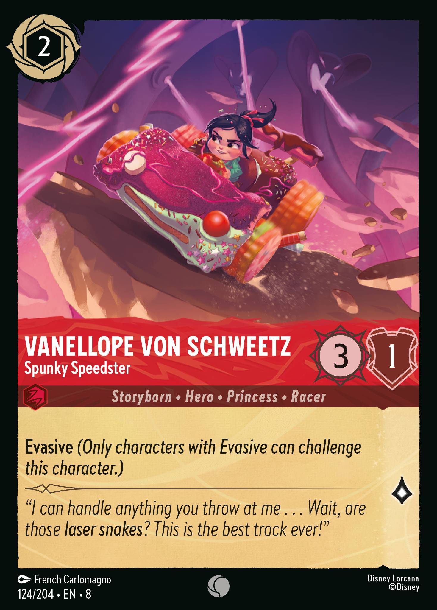 Vanellope Von Schweetz - Spunky Speedster