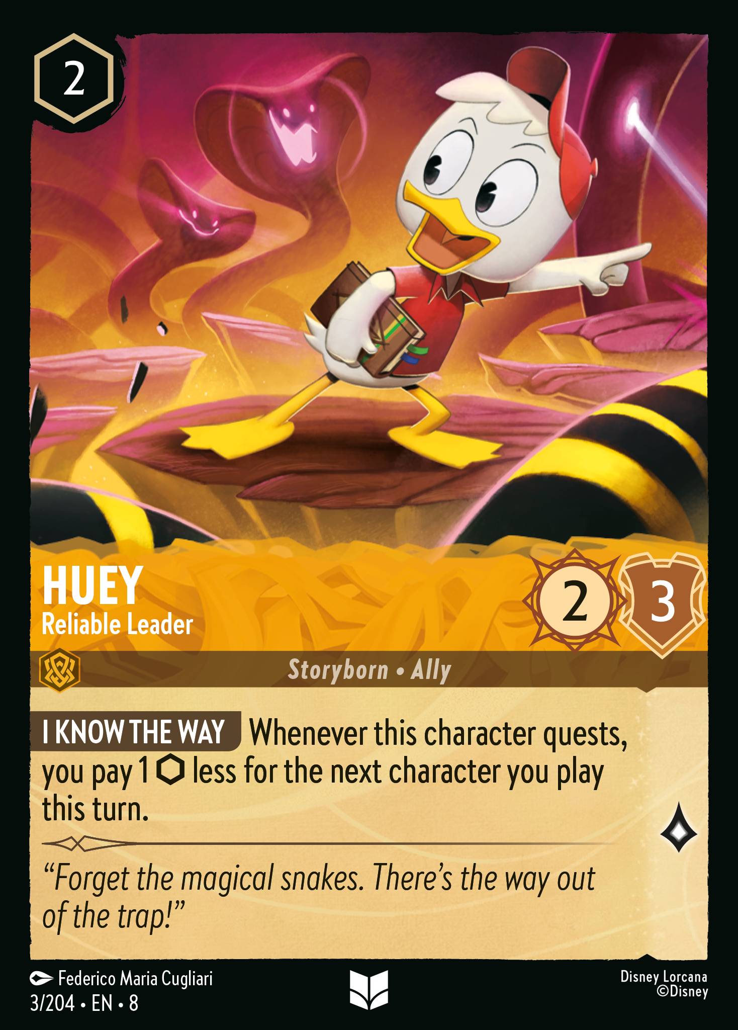 Huey - Reliable Leader
