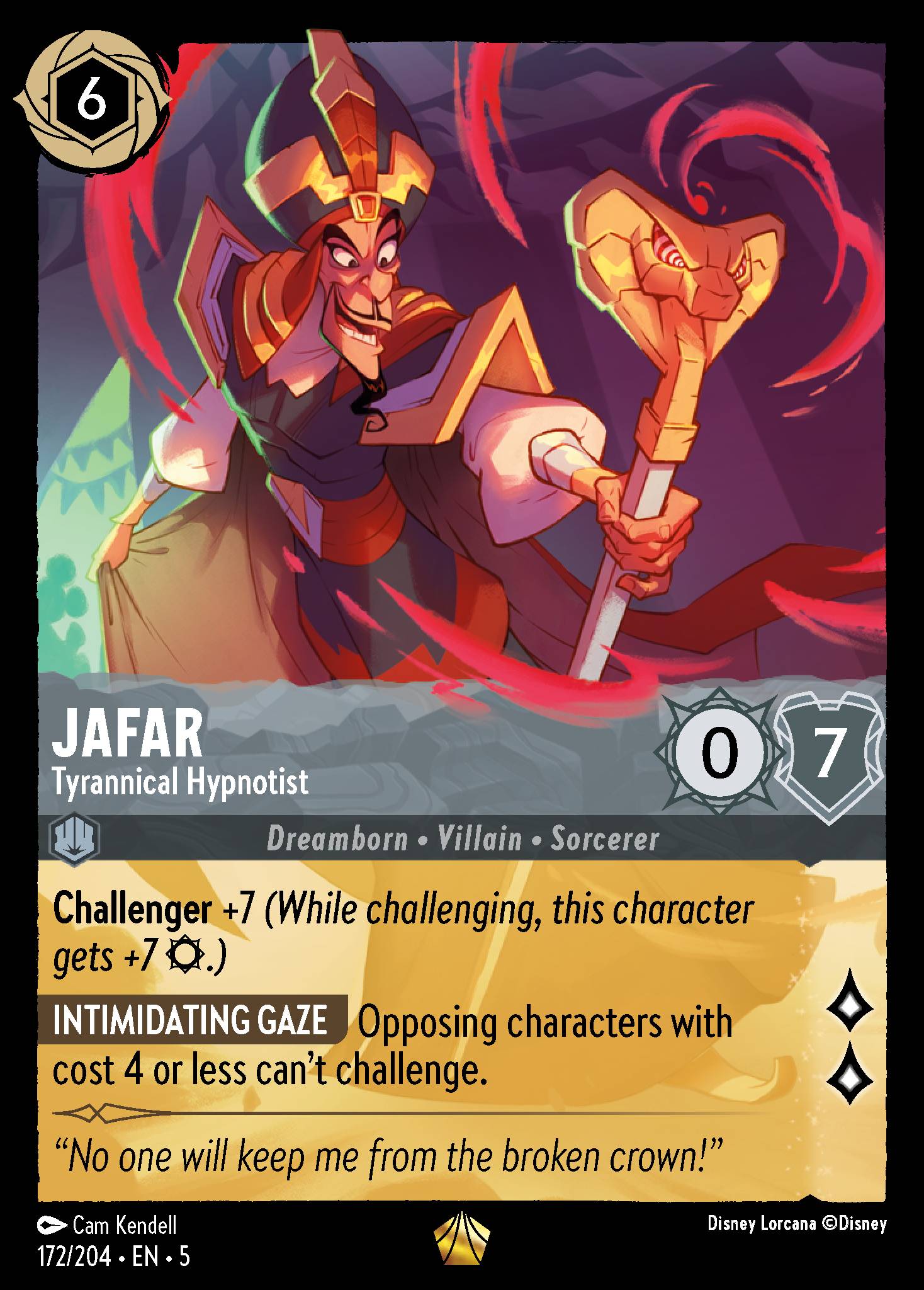 Jafar - Tyrannical Hypnotist