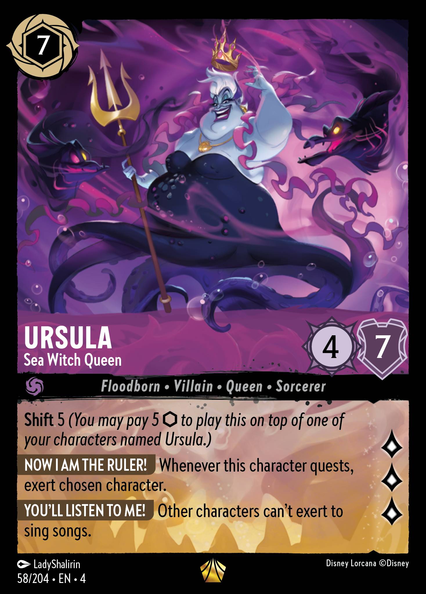 Ursula - Sea Witch Queen