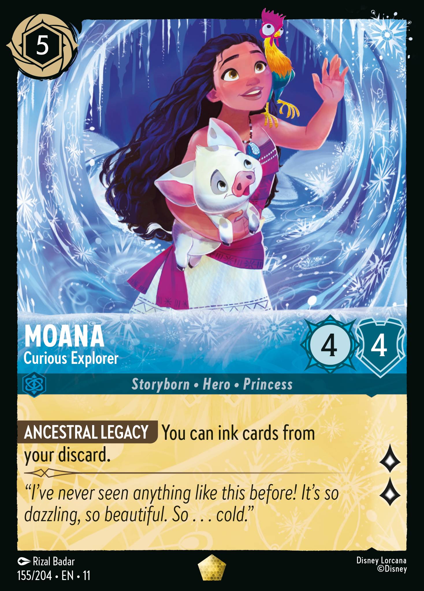 Moana - Curious Explorer