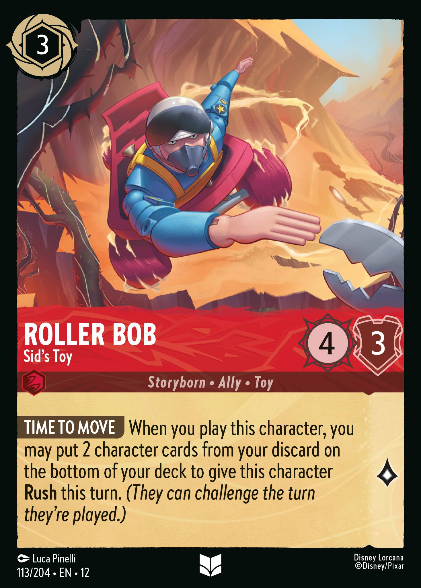 Roller Bob - Sid's Toy