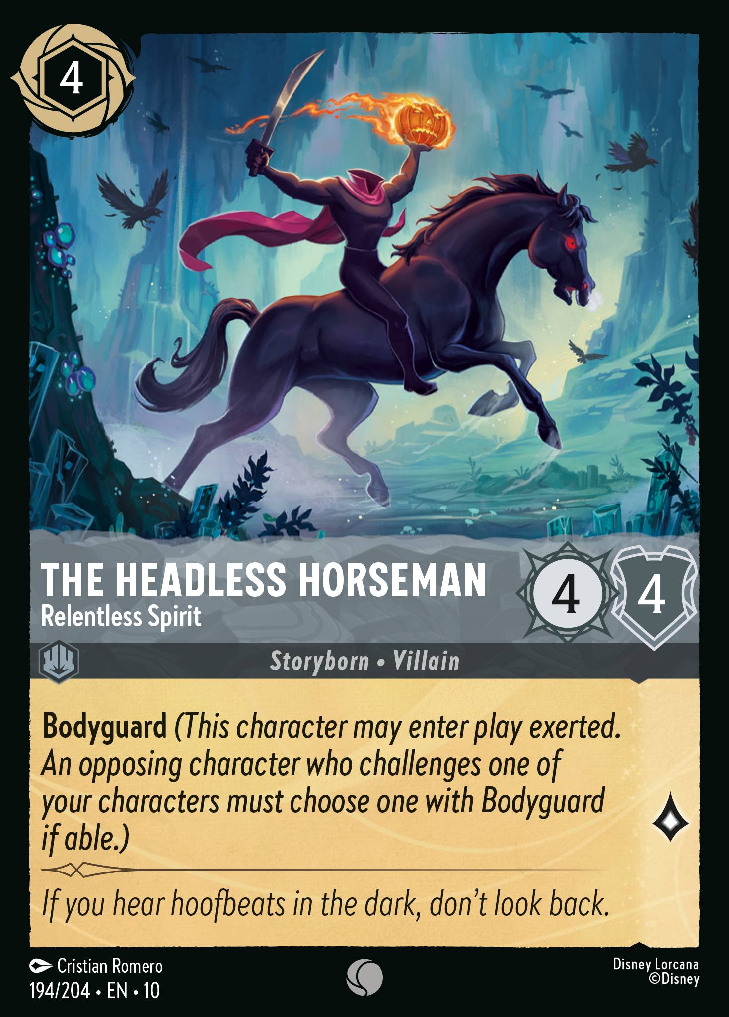 The Headless Horseman - Relentless Spirit