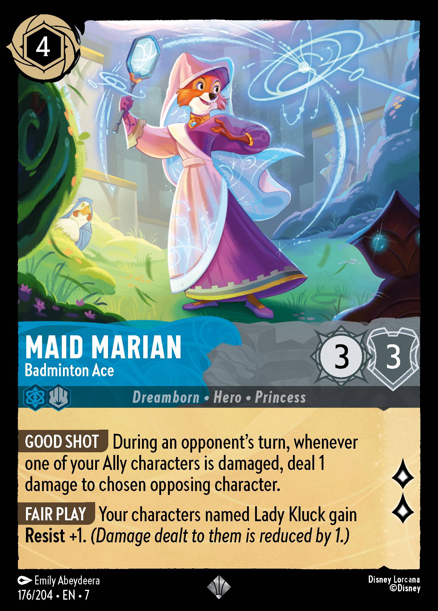 Maid Marian - Badminton Ace