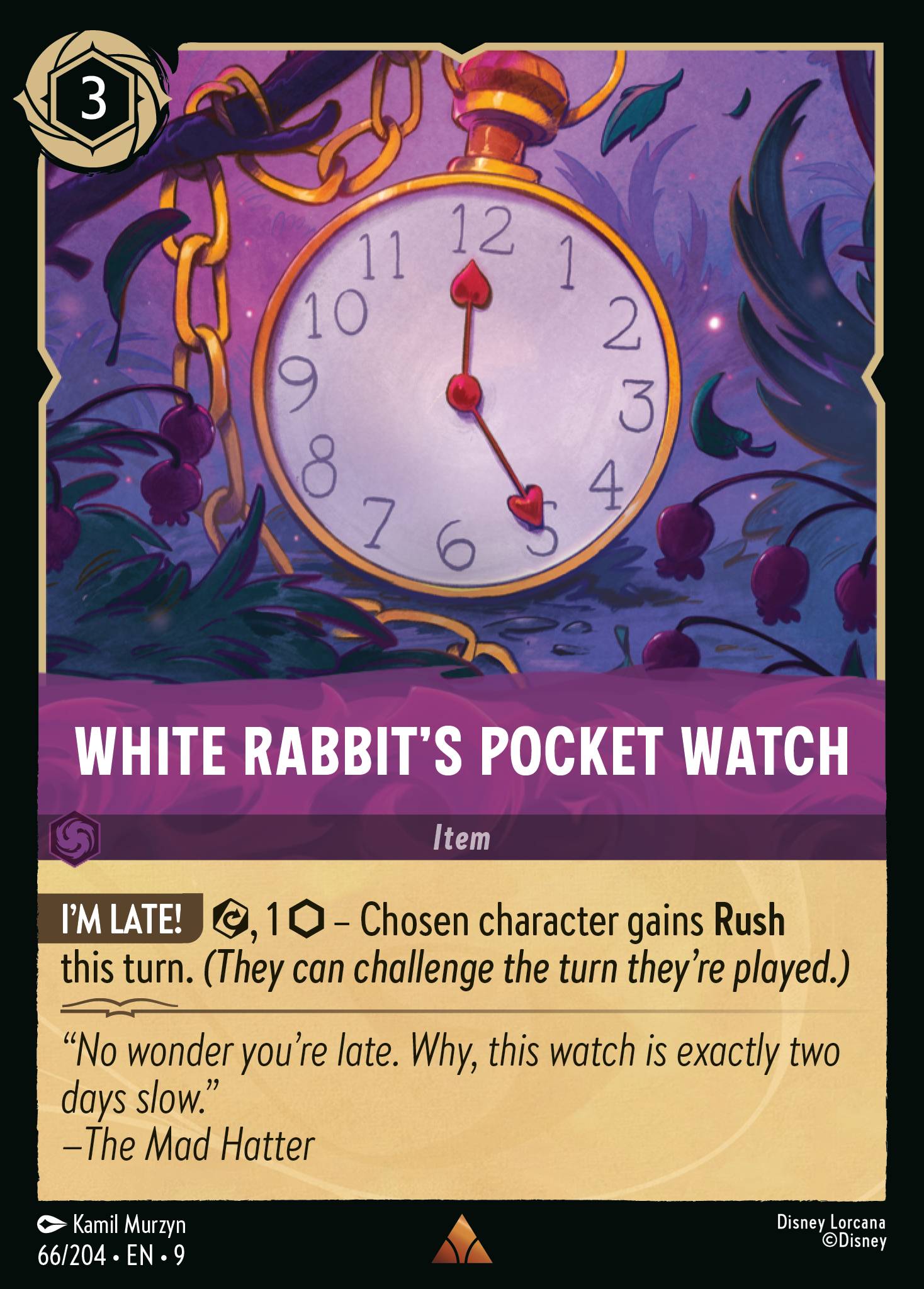 White Rabbit's Pocket Watch FAB normal