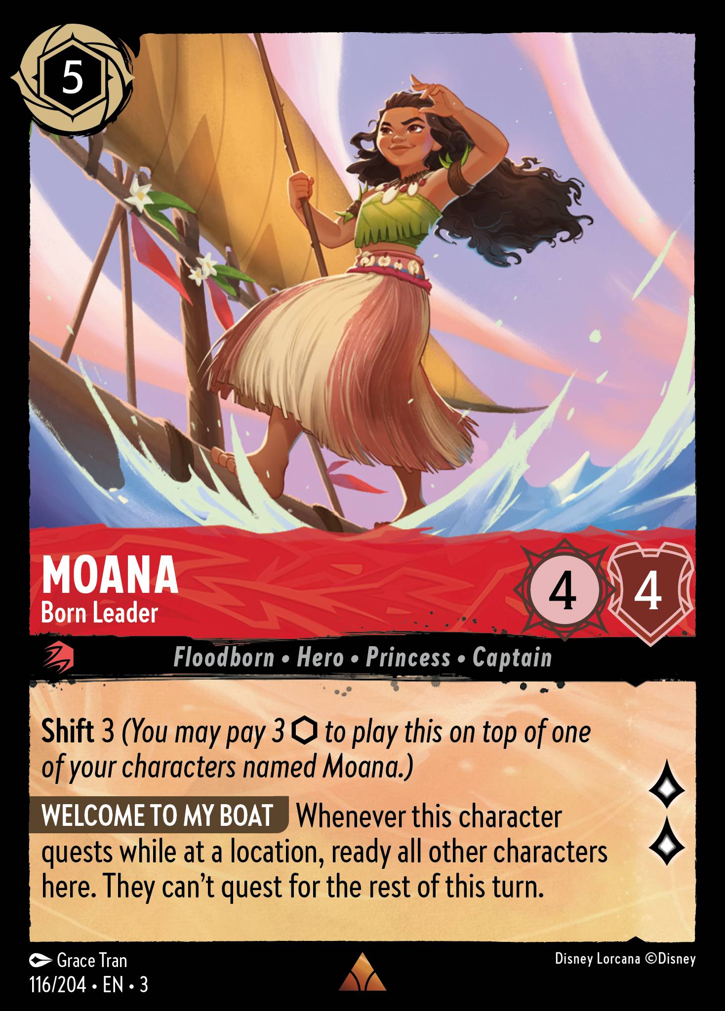 Moana - Born Leader