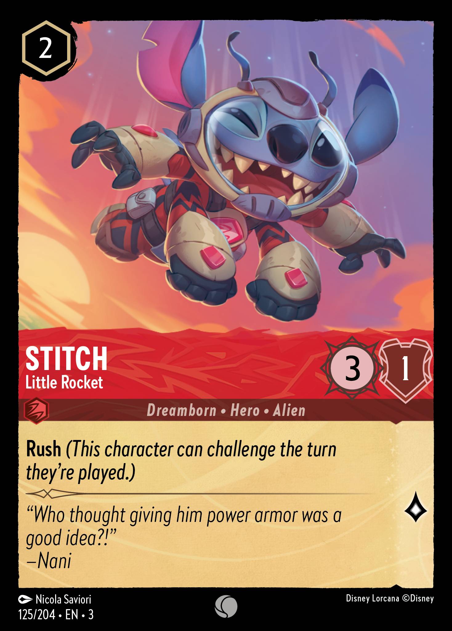 Stitch - Little Rocket