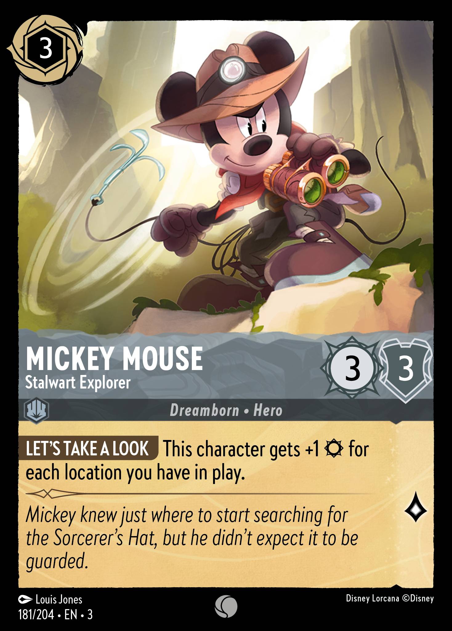 Mickey Mouse - Stalwart Explorer