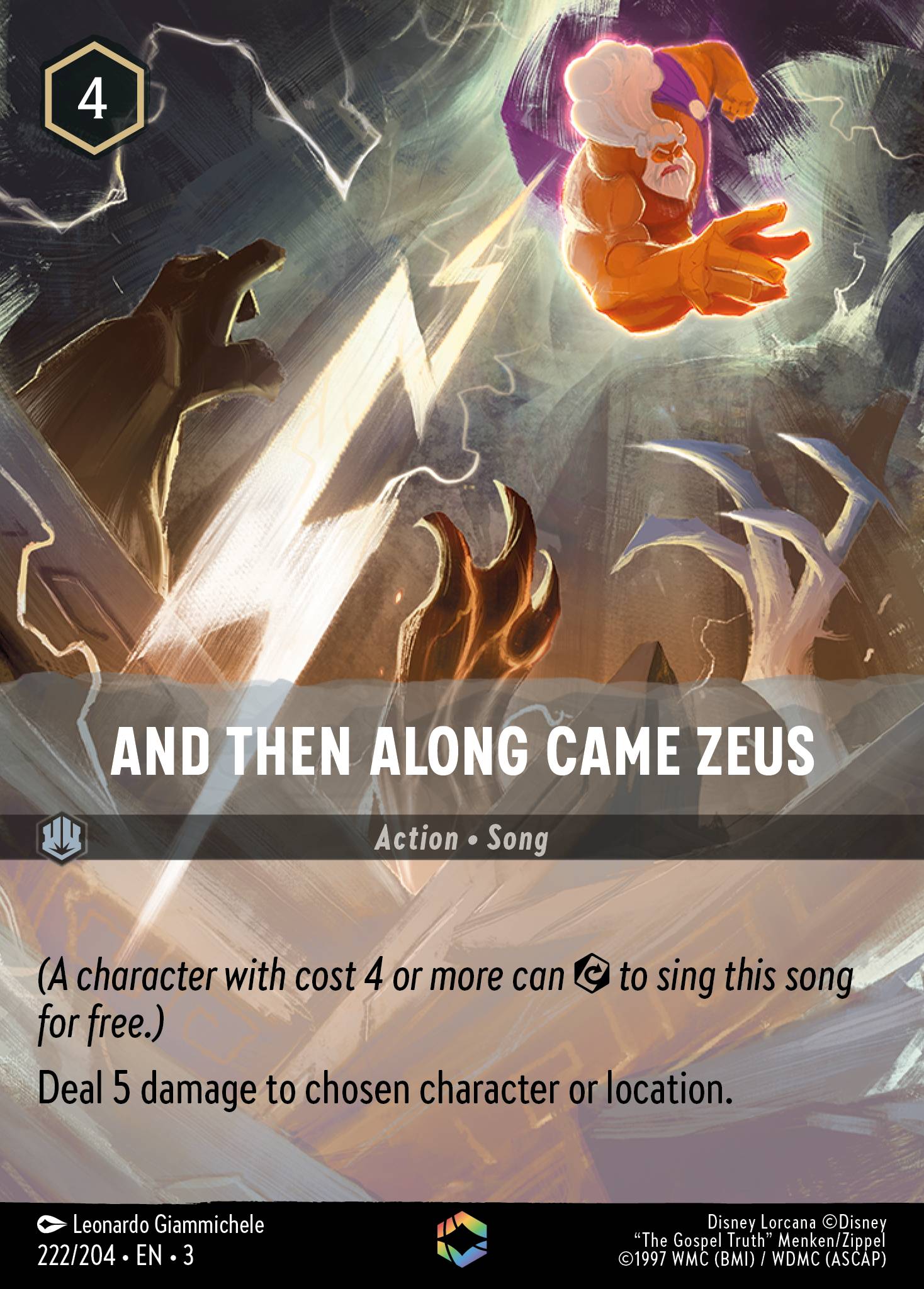 And Then Along Came Zeus