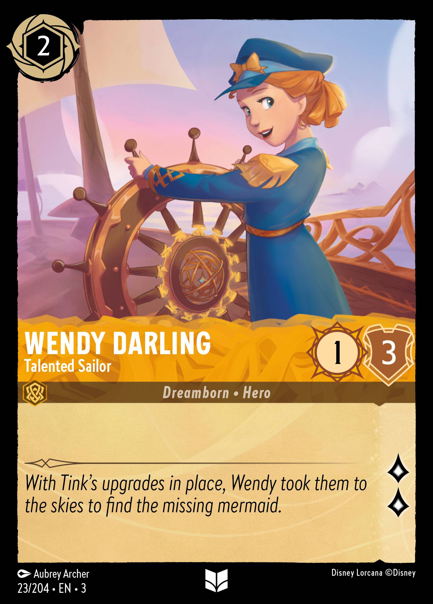 Wendy Darling - Talented Sailor