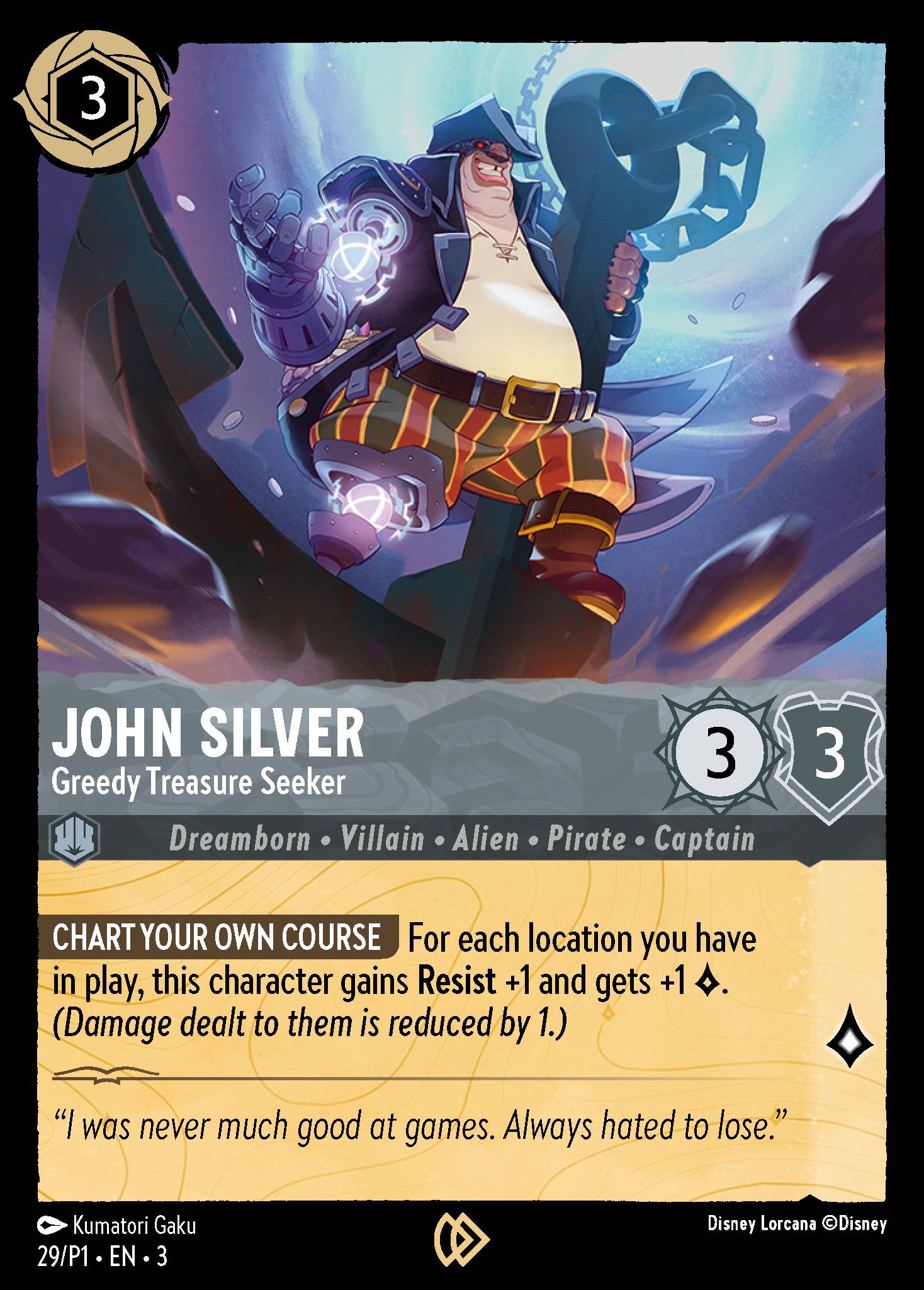 John Silver - Greedy Treasure Seeker