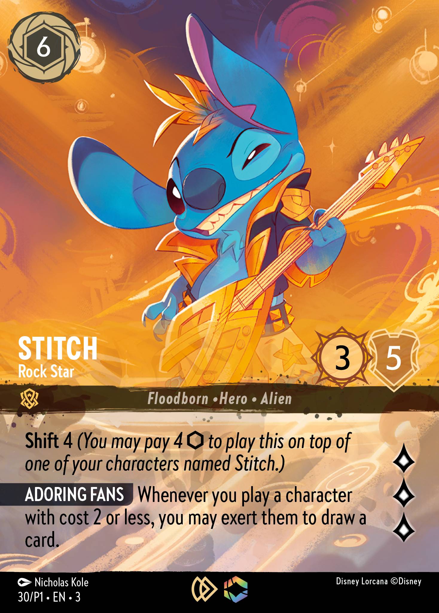 Stitch - Rock Star ITI enchanted