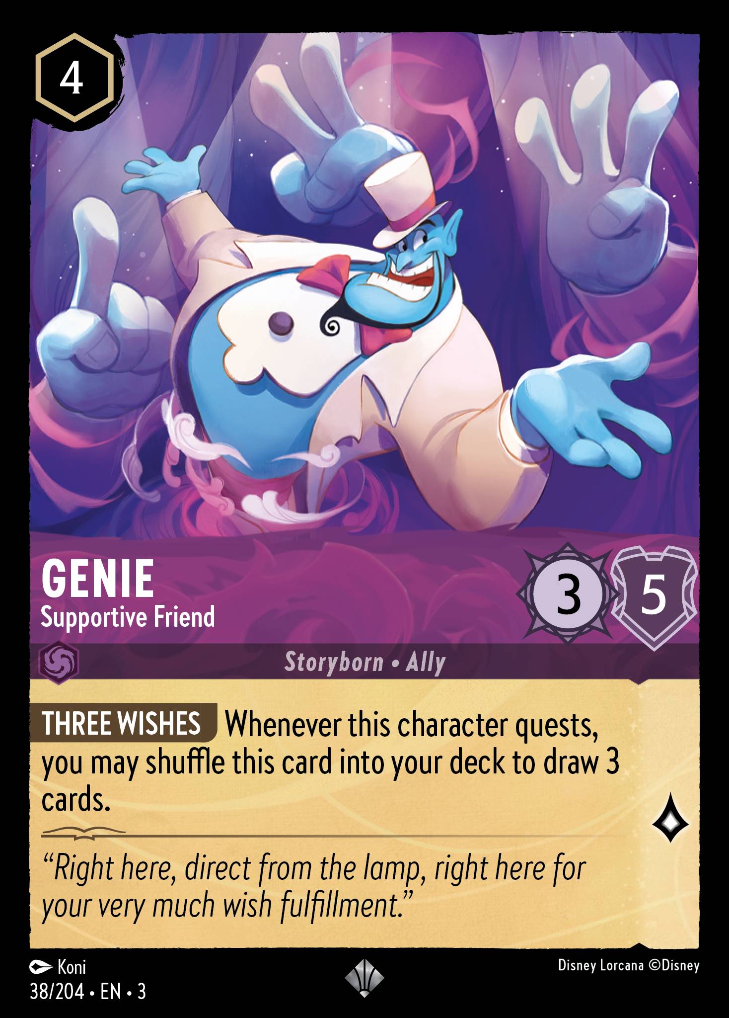 Genie - Supportive Friend