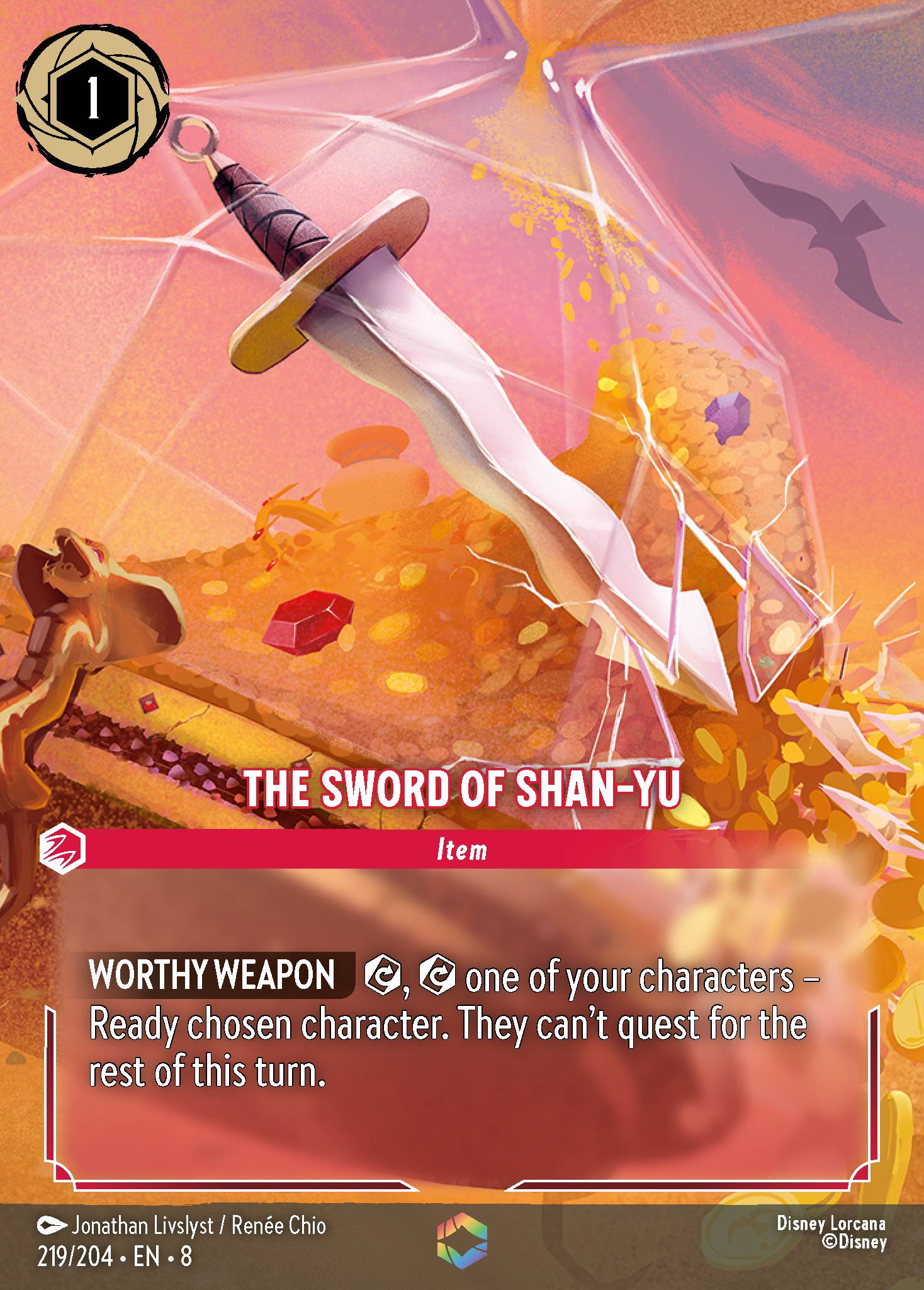 The Sword of Shan-Yu ROJ enchanted