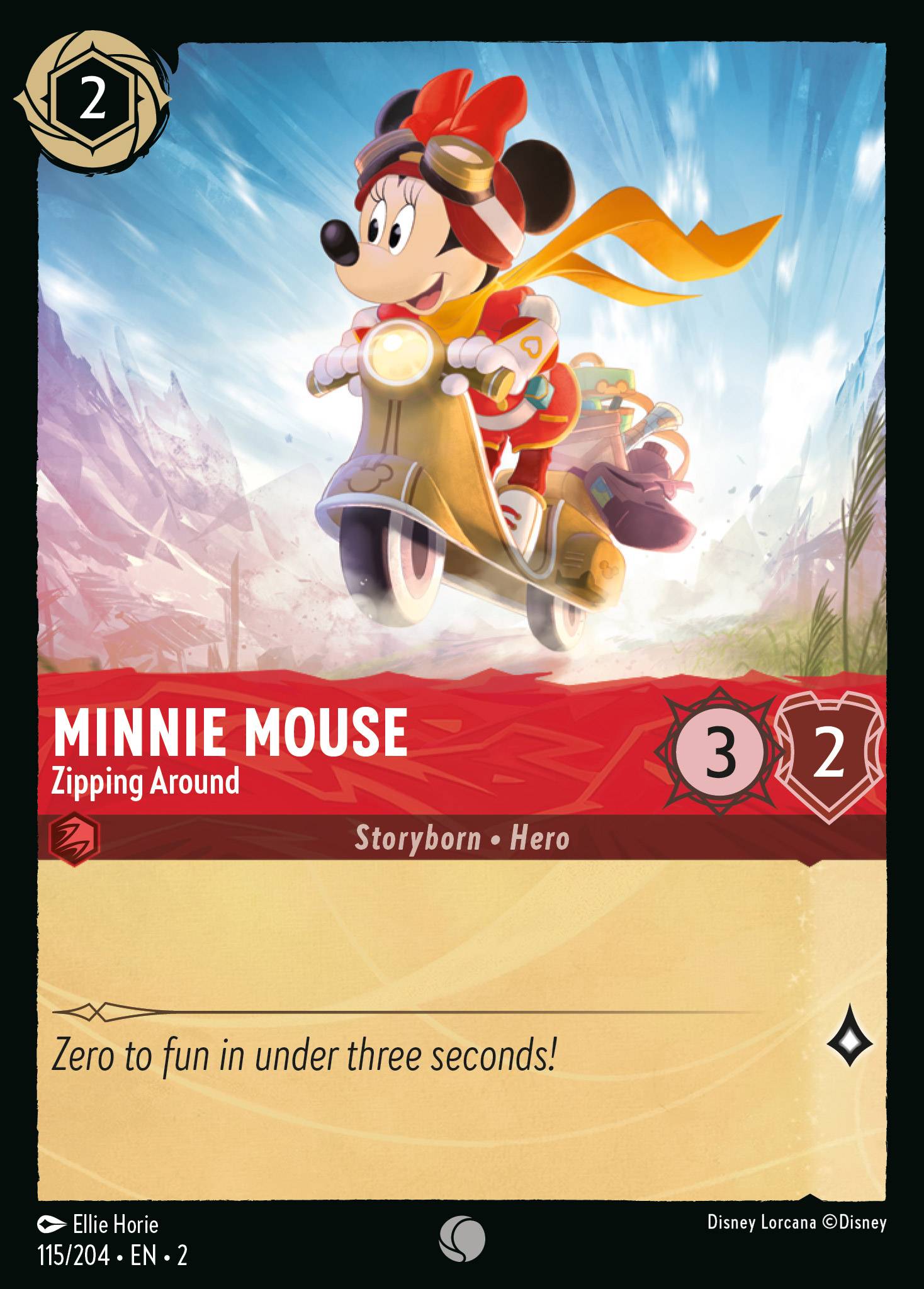 Minnie Mouse - Zipping Around ROTF normal
