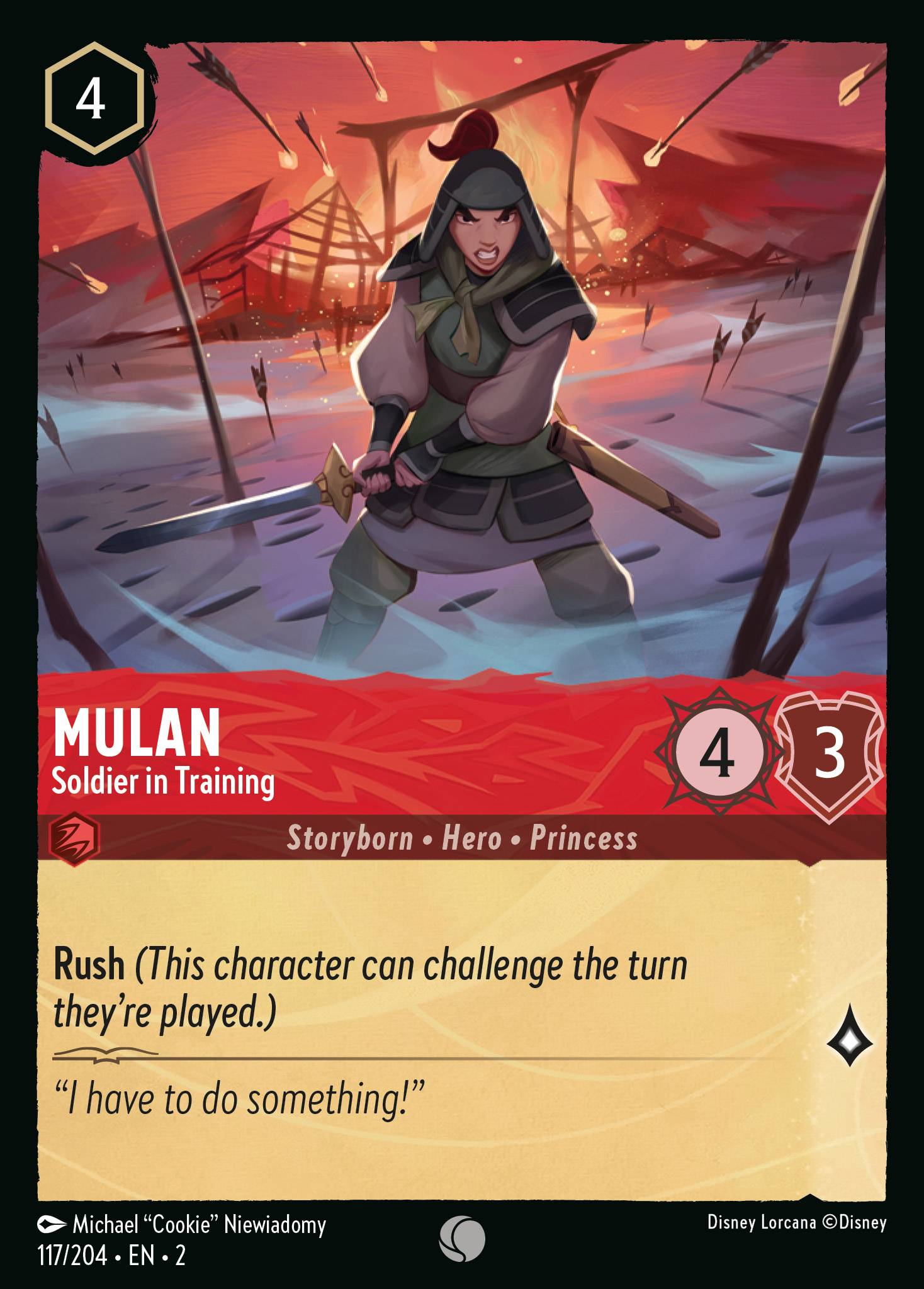 Mulan - Soldier in Training