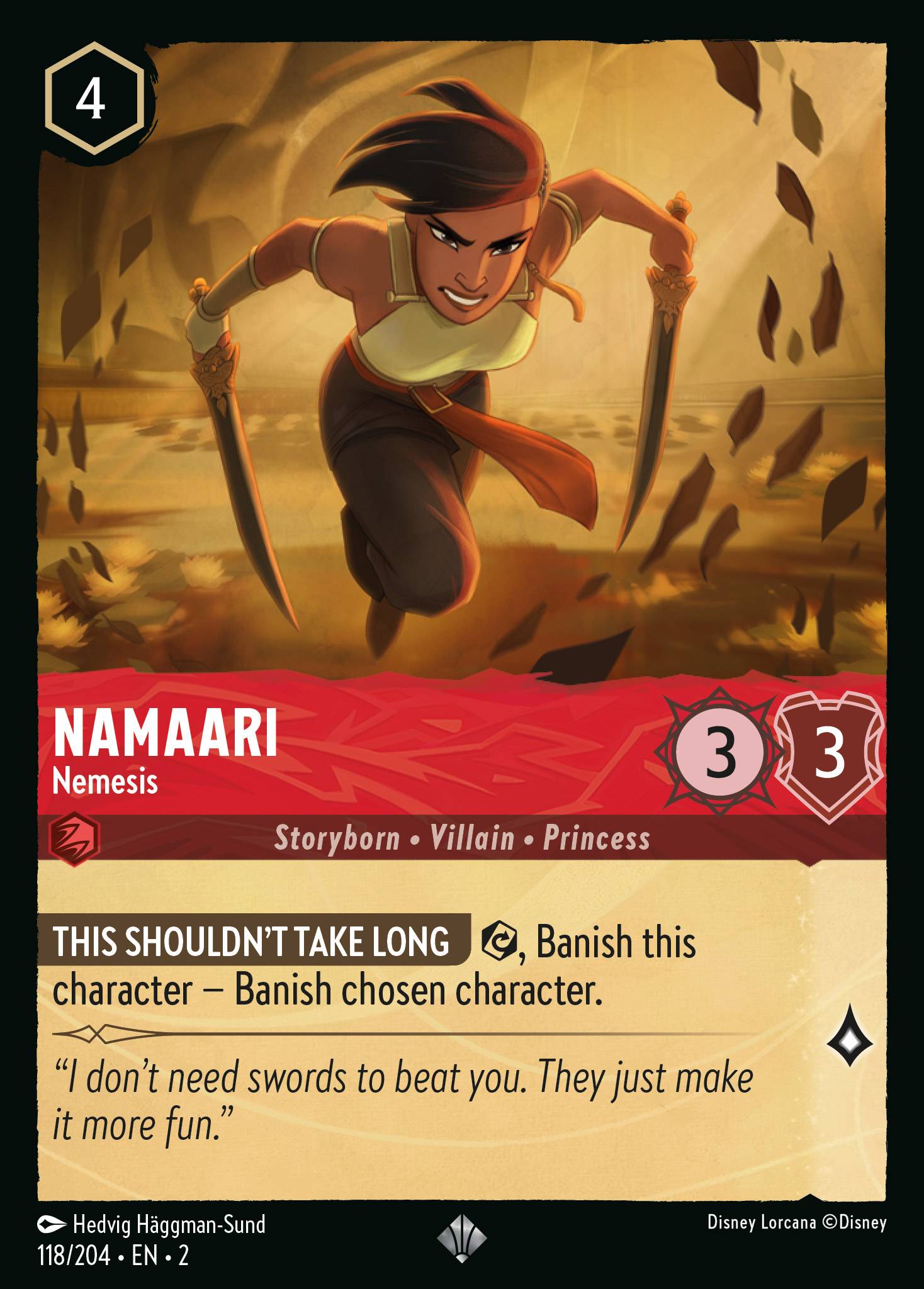Namaari - Nemesis normal