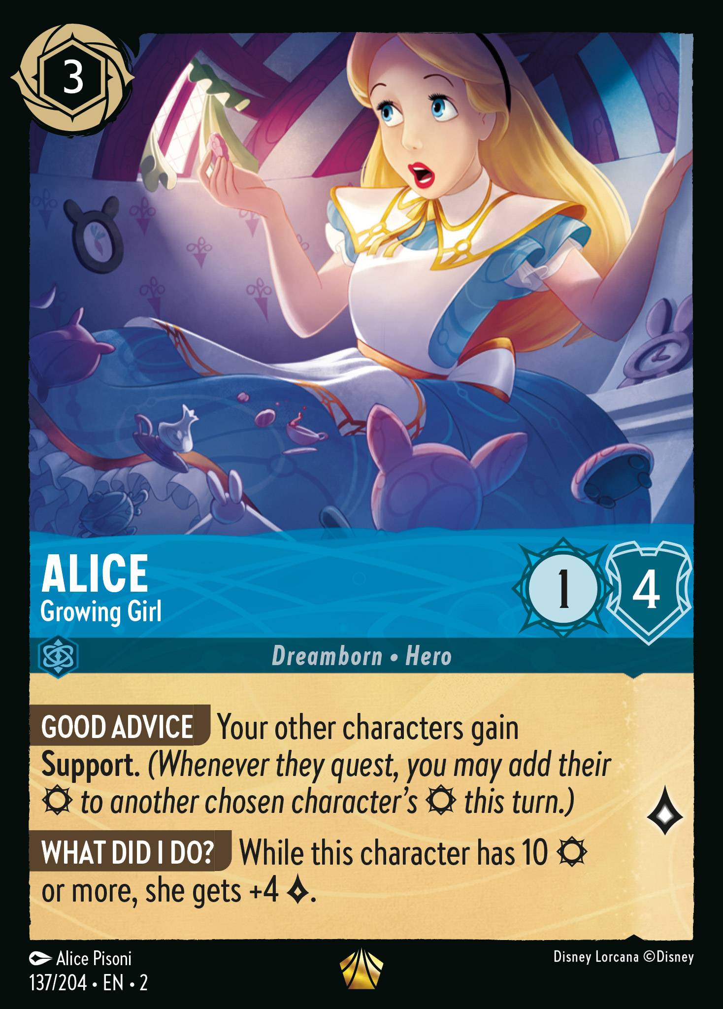 Alice - Growing Girl ROTF foil