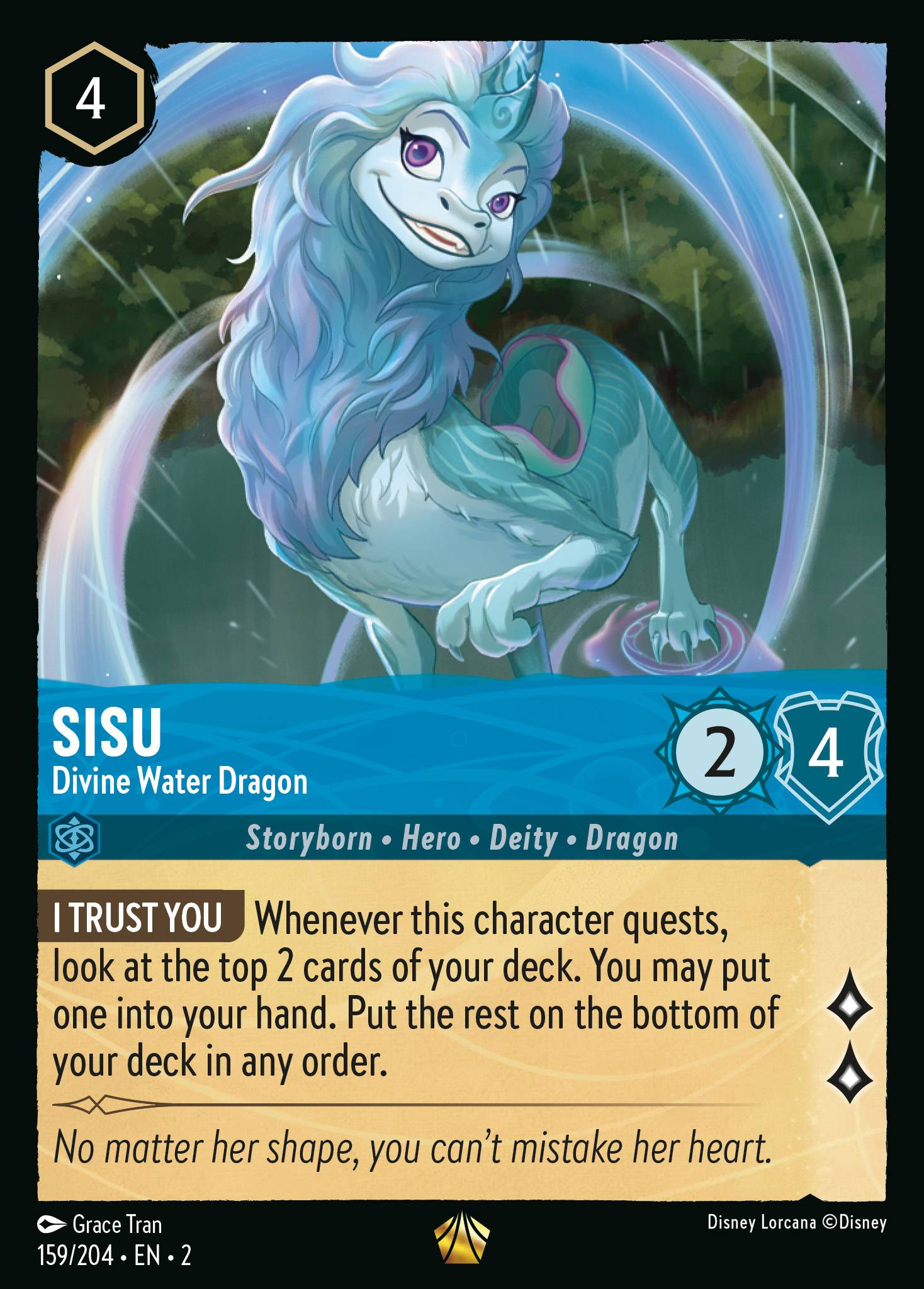 Sisu - Divine Water Dragon ROTF foil