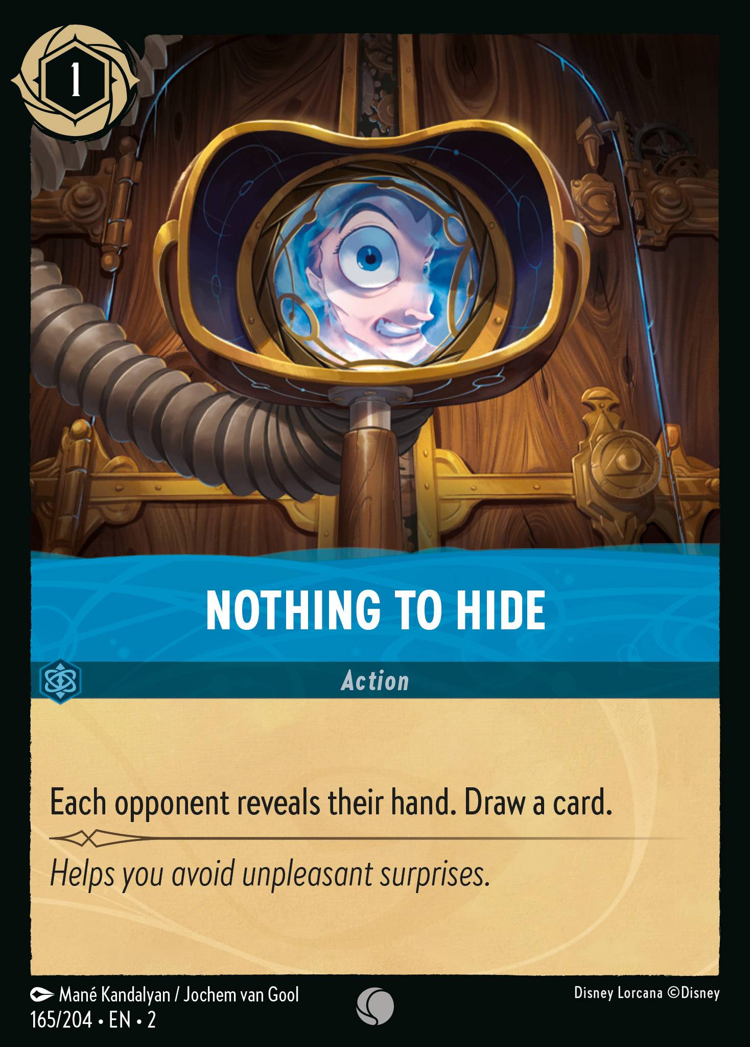 Nothing to Hide ROTF foil