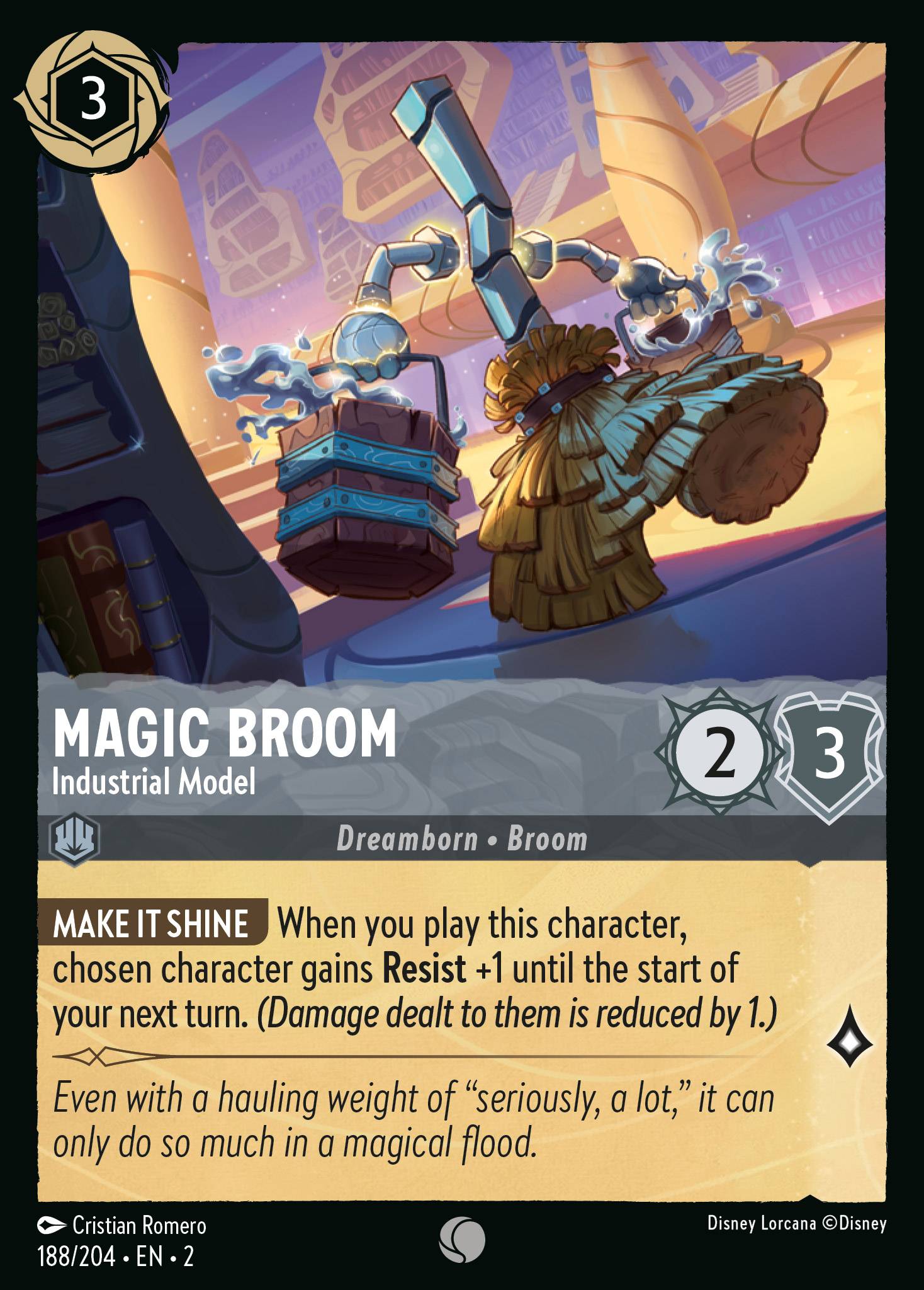 Magic Broom - Industrial Model normal