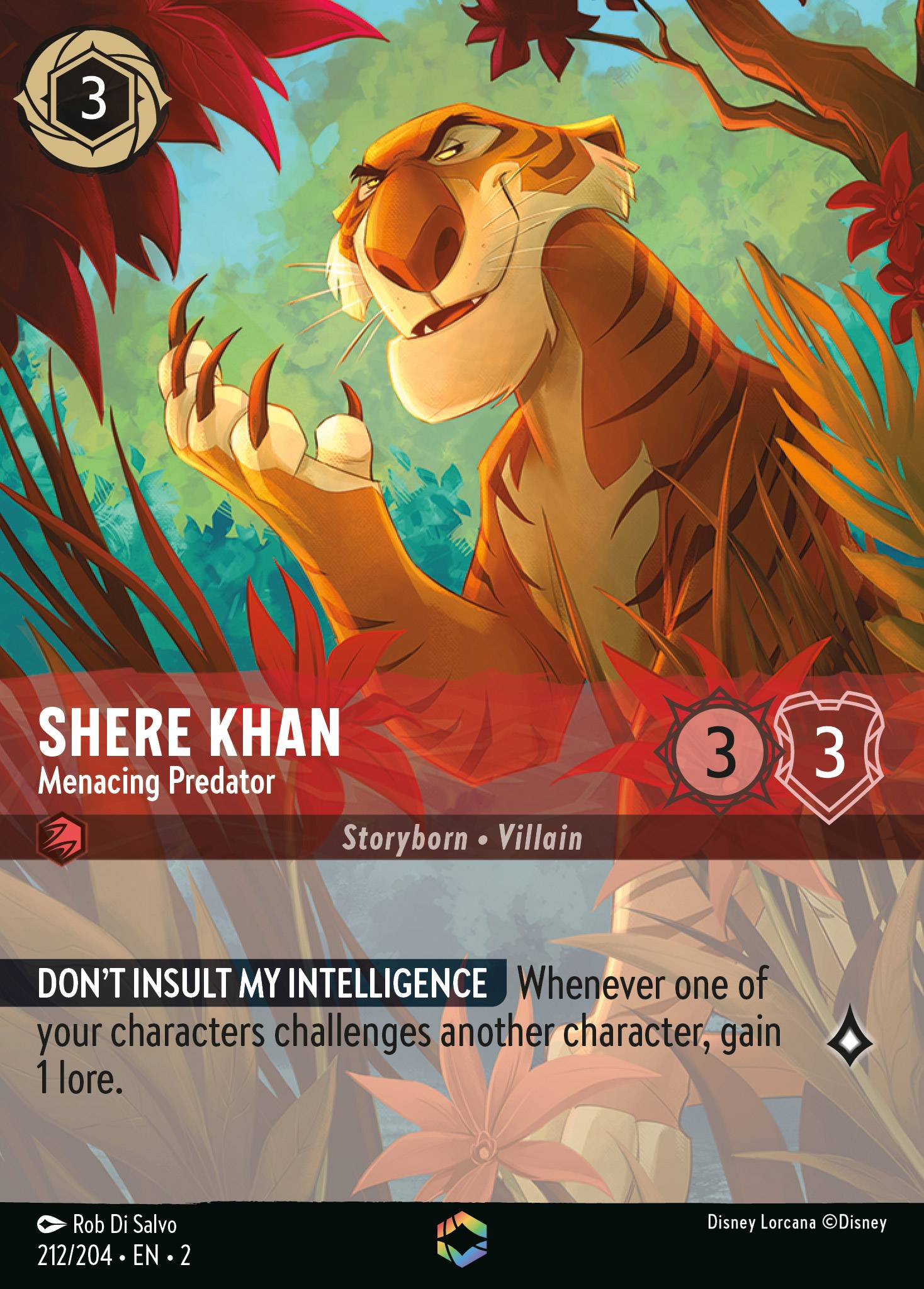 Shere Khan - Menacing Predator ROTF enchanted