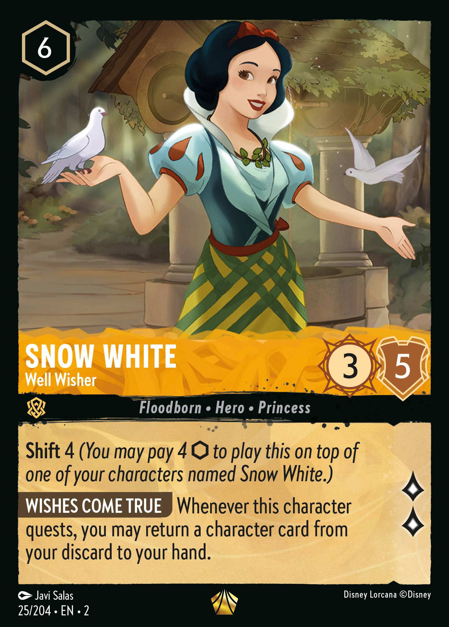 Snow White - Well Wisher ROTF foil