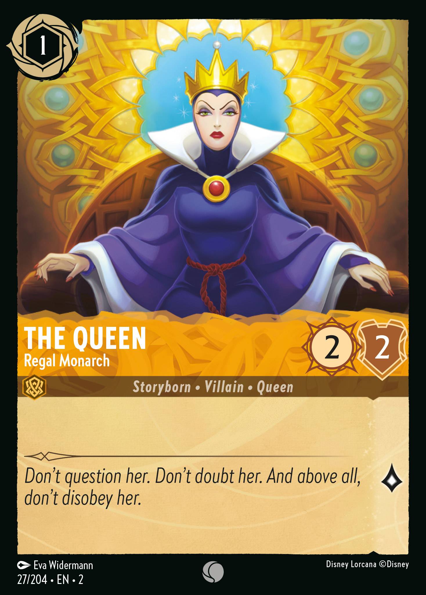 The Queen - Regal Monarch ROTF foil