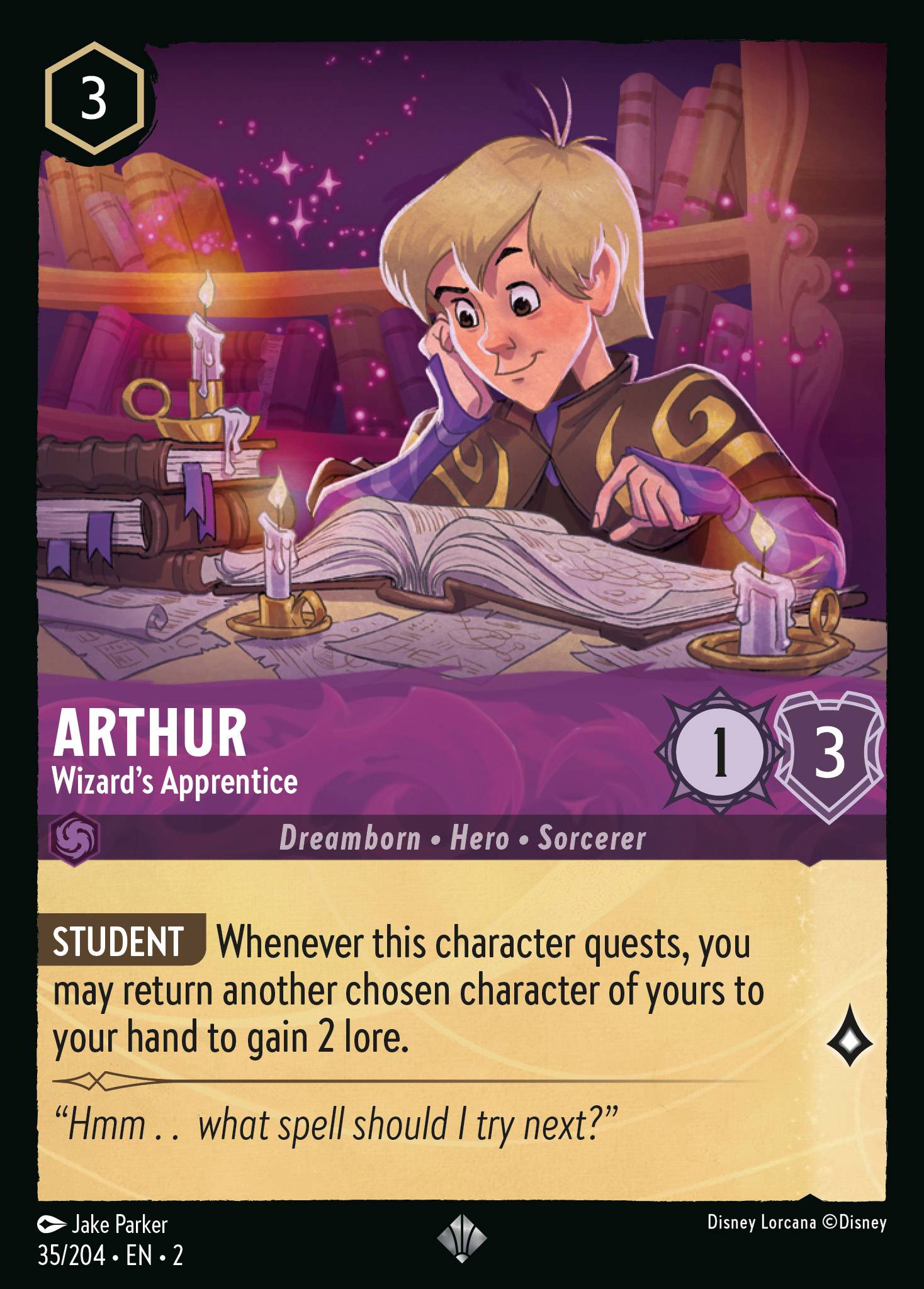 Arthur - Wizard's Apprentice ROTF normal
