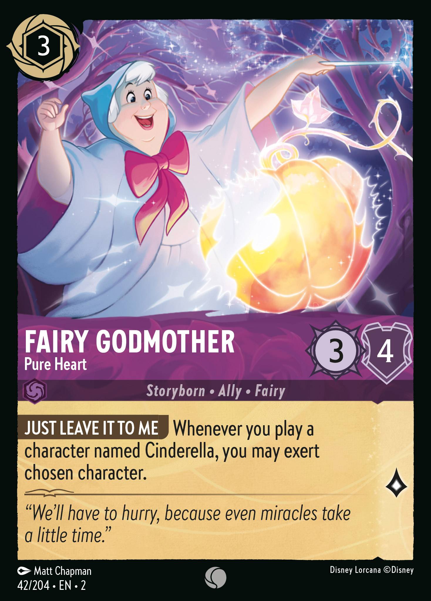 Fairy Godmother - Pure Heart ROTF foil