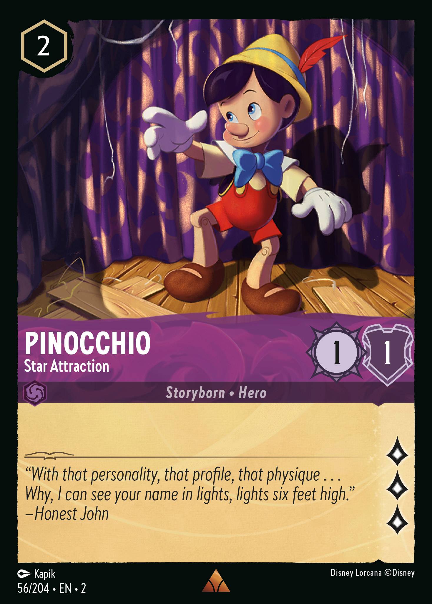 Pinocchio - Star Attraction