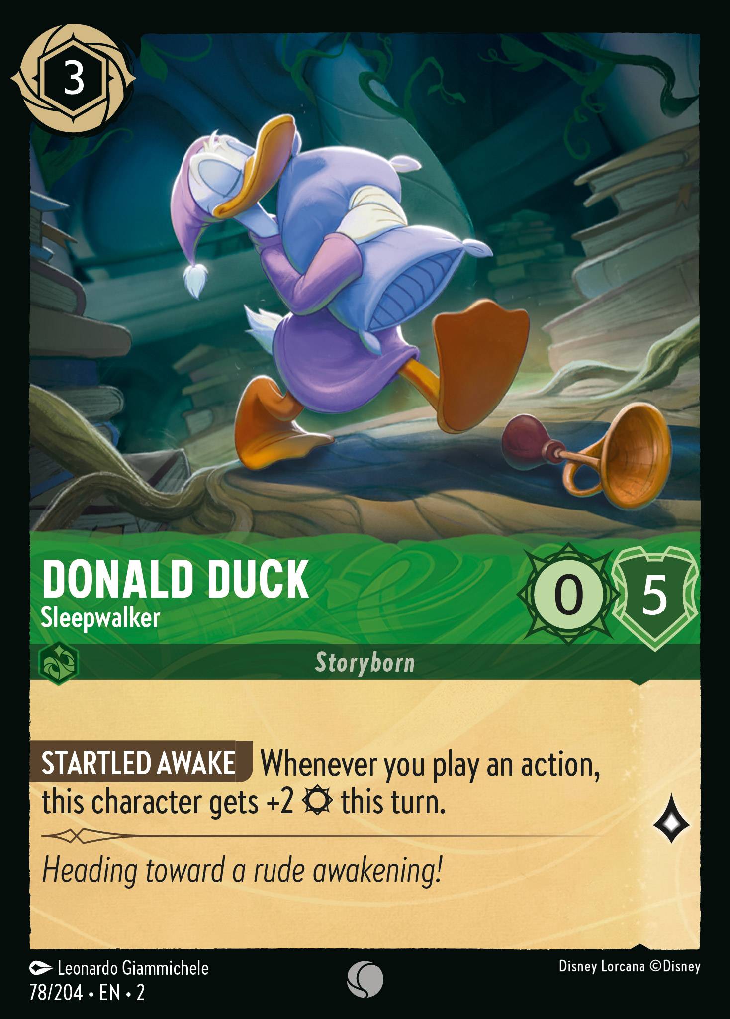 Donald Duck - Sleepwalker ROTF normal