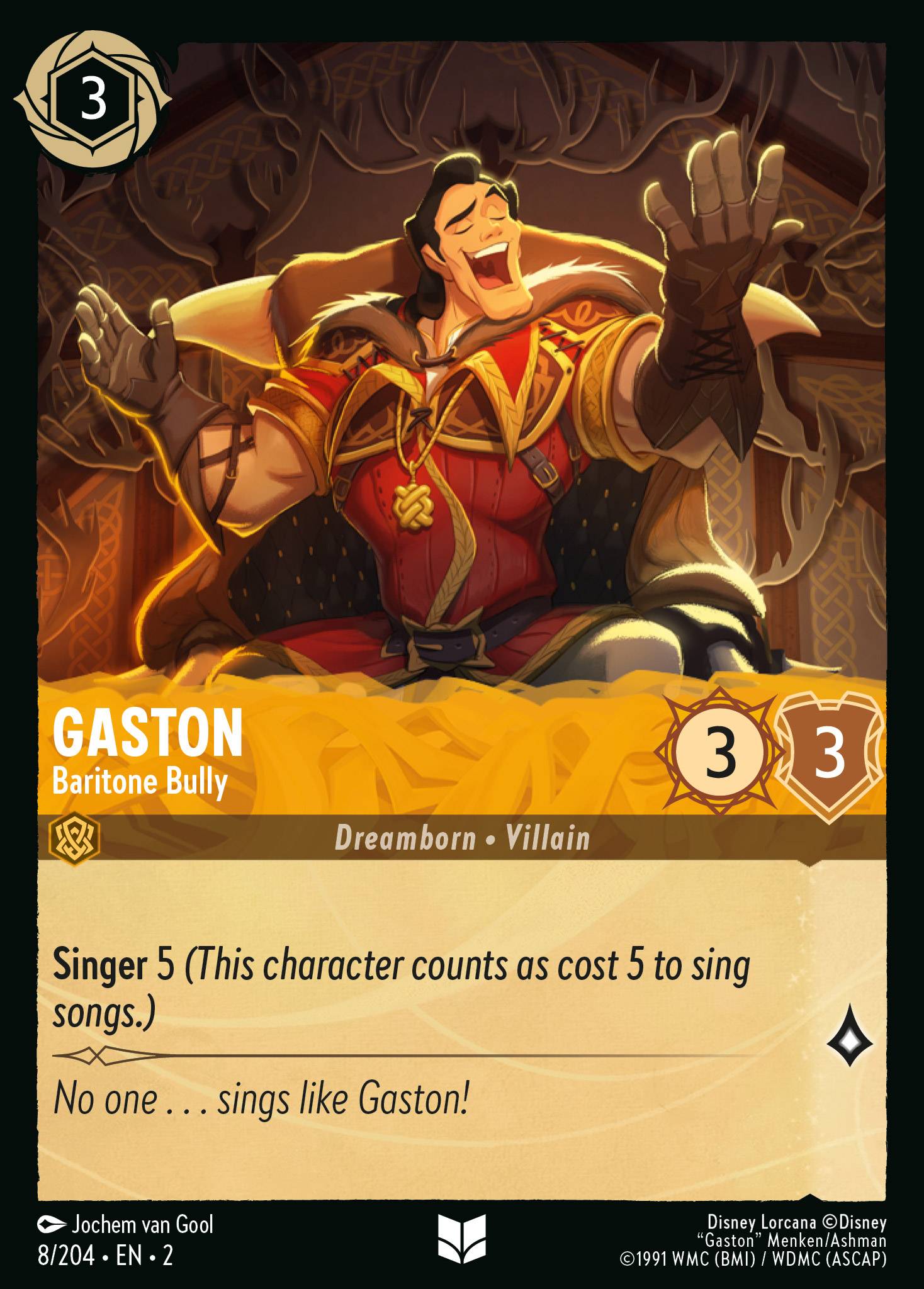 Gaston - Baritone Bully ROTF normal