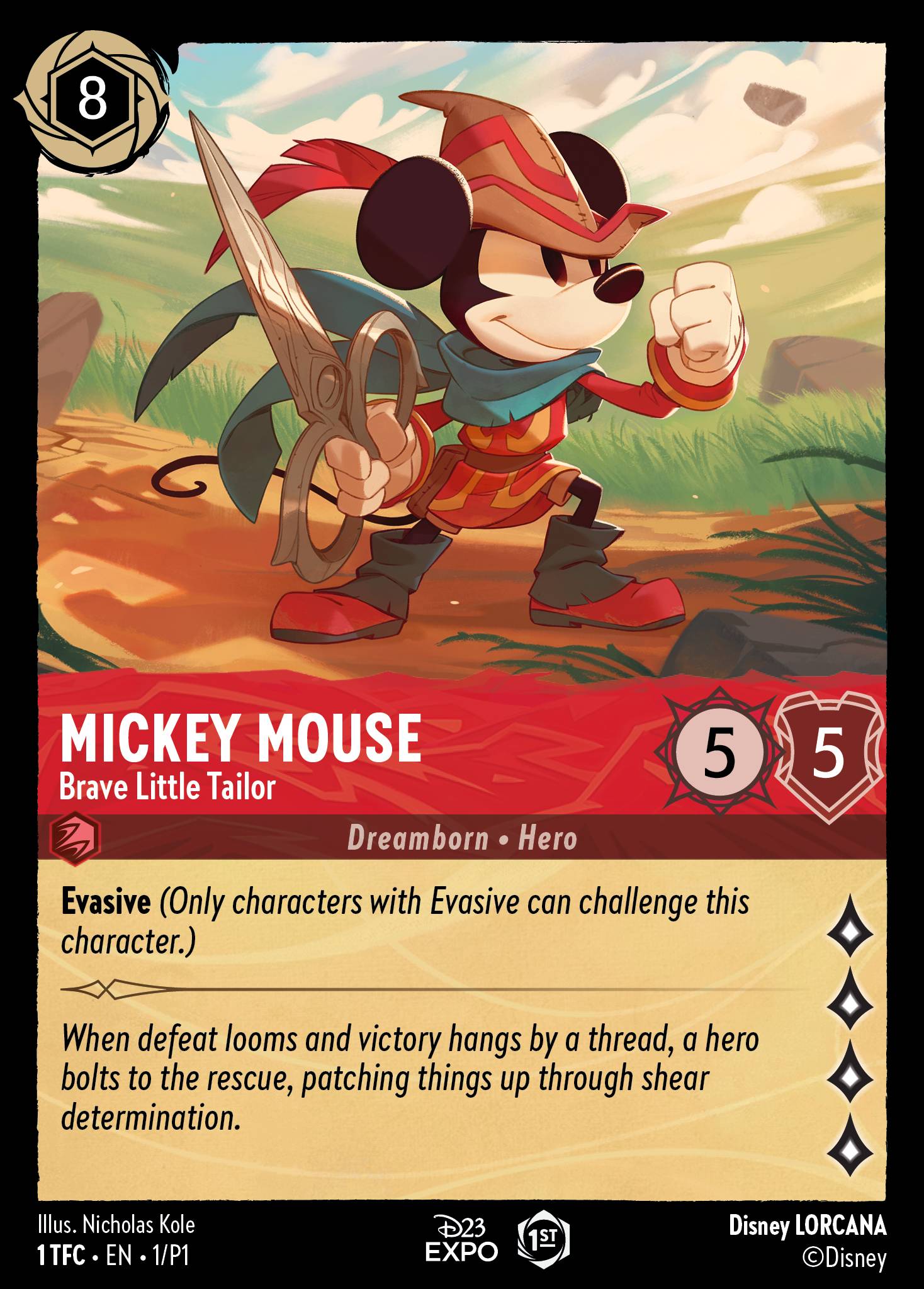 Mickey Mouse - Brave Little Tailor TFC normal