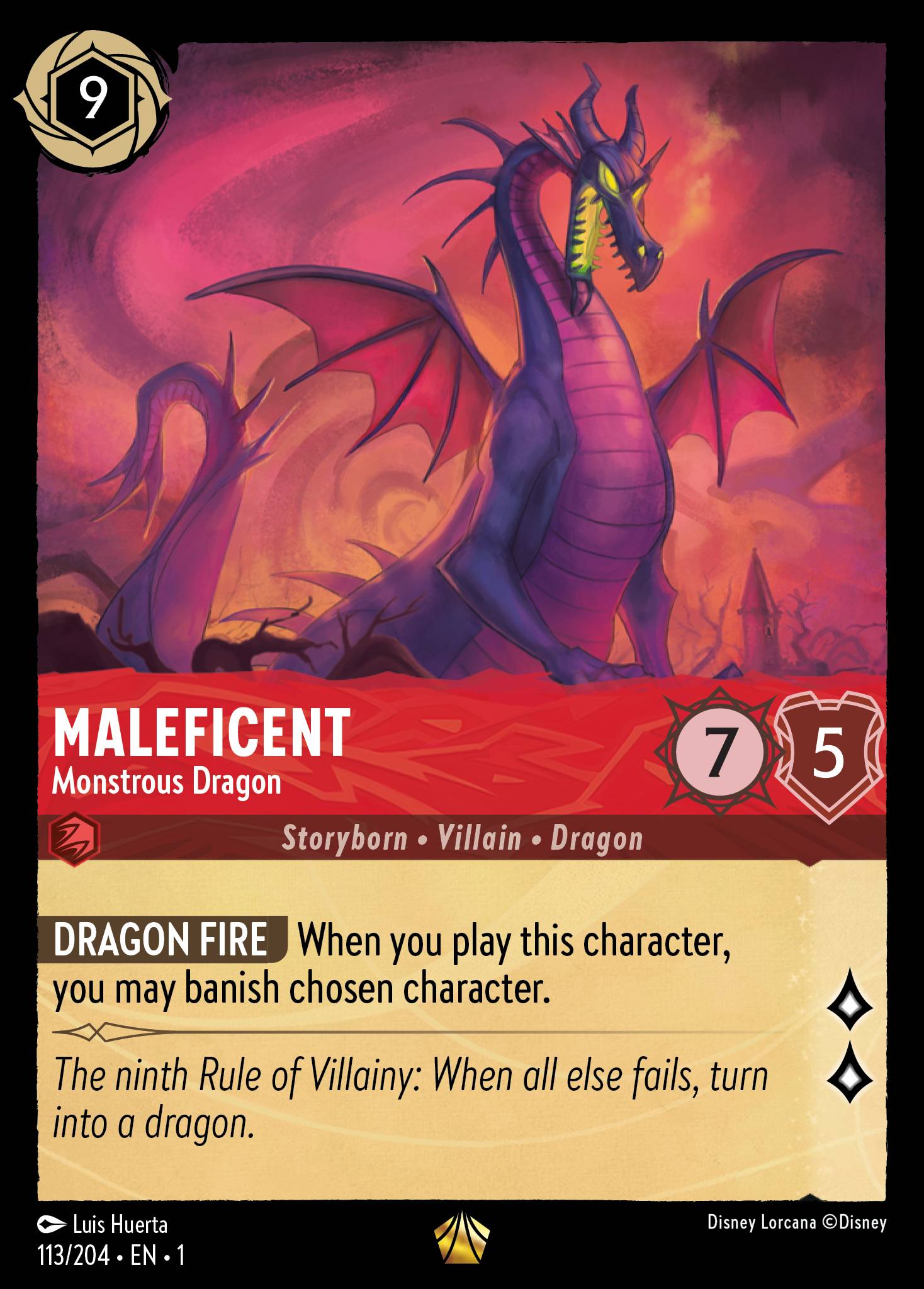 Maleficent - Monstrous Dragon normal
