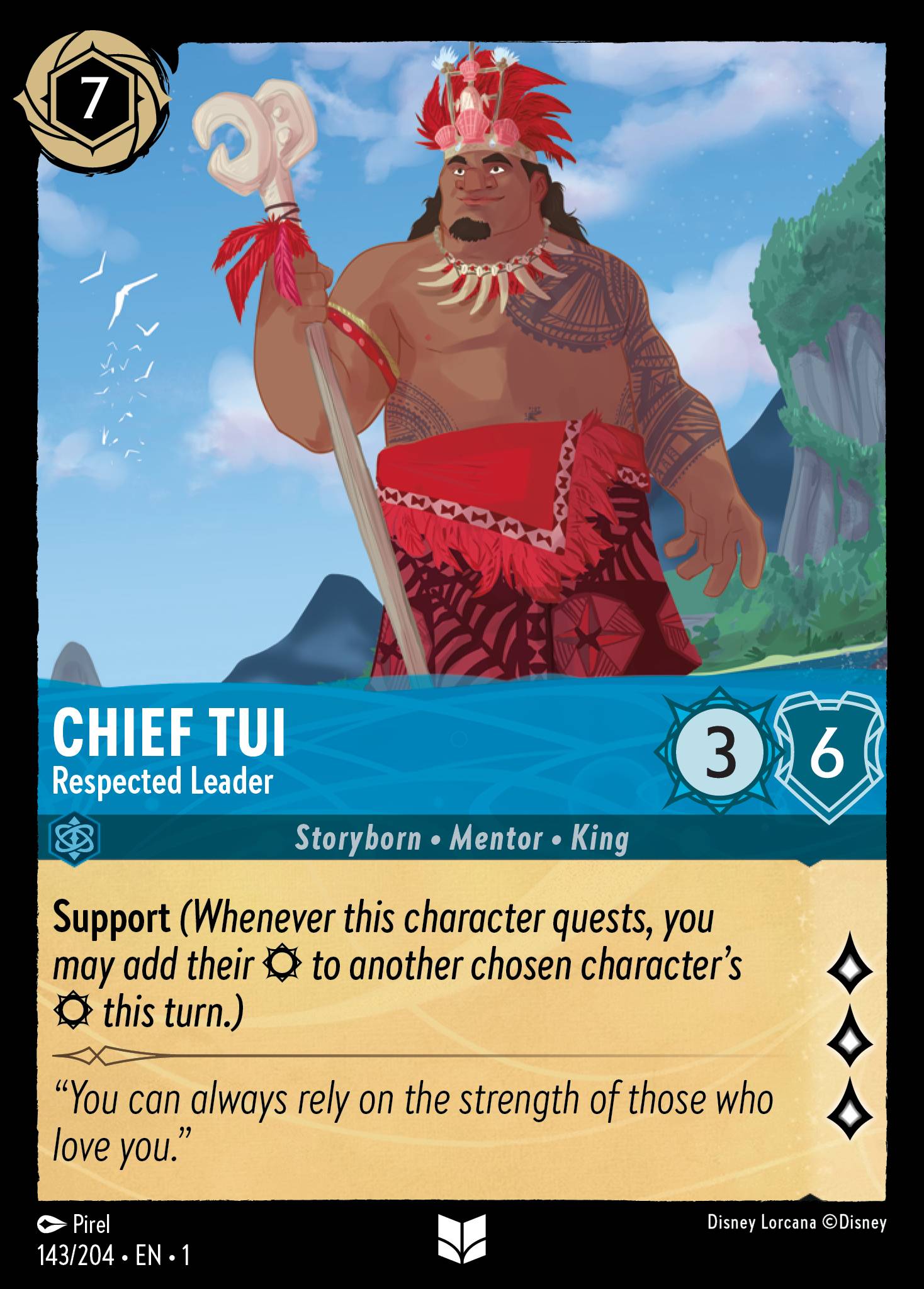 Chief Tui - Respected Leader TFC foil