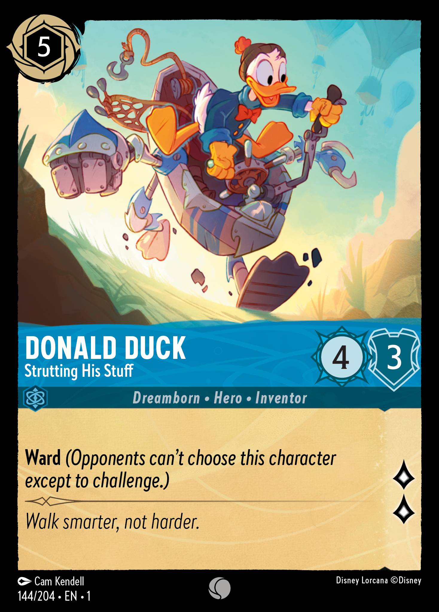 Donald Duck - Strutting His Stuff