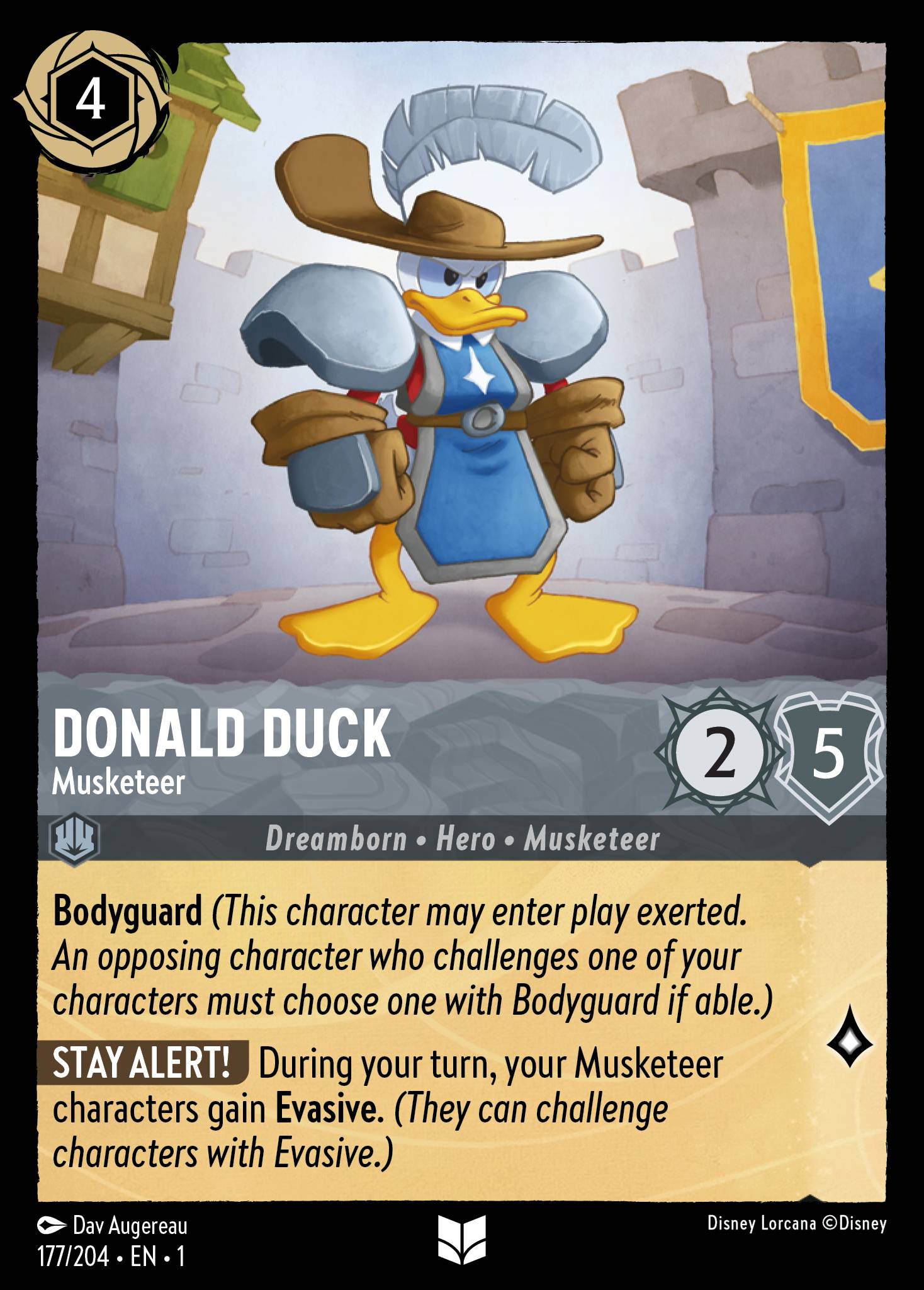 Donald Duck - Musketeer TFC normal