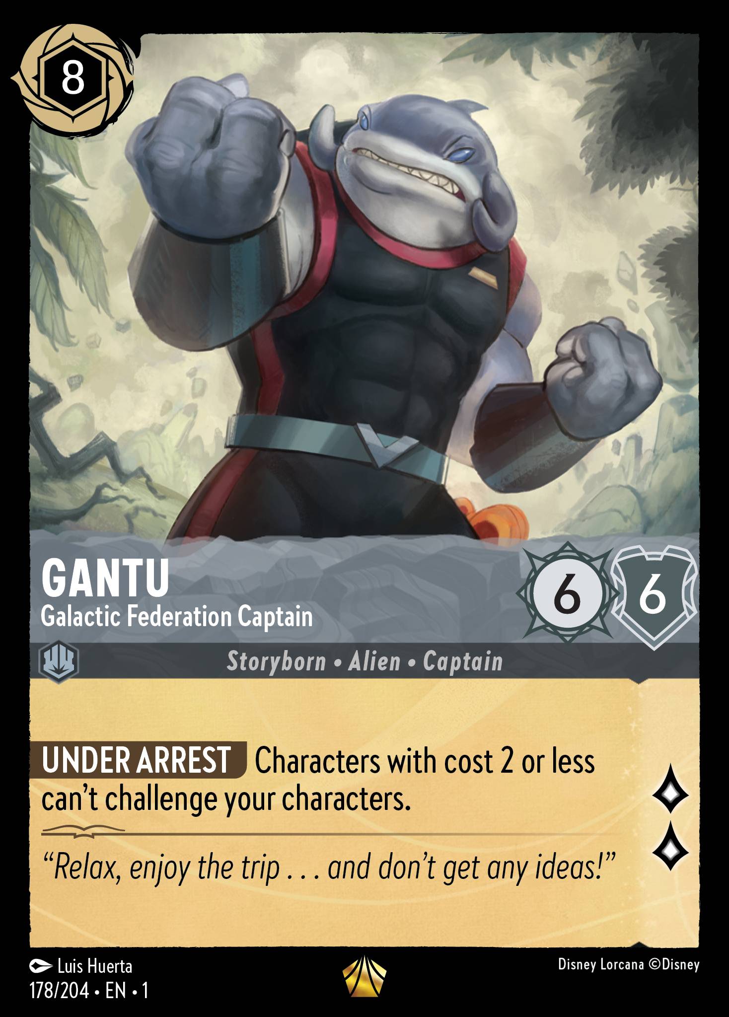 Gantu - Galactic Federation Captain TFC normal
