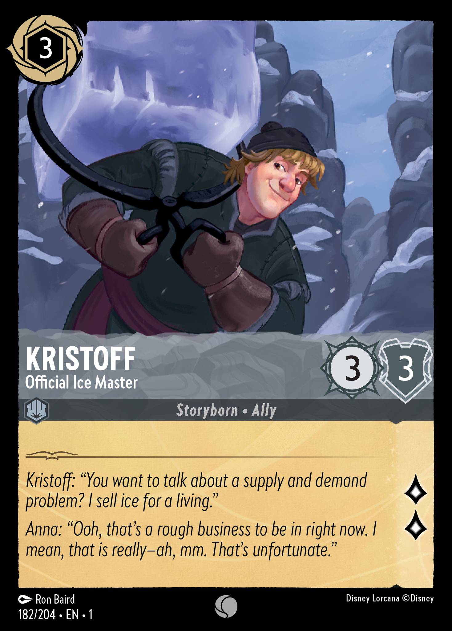Kristoff - Official Ice Master