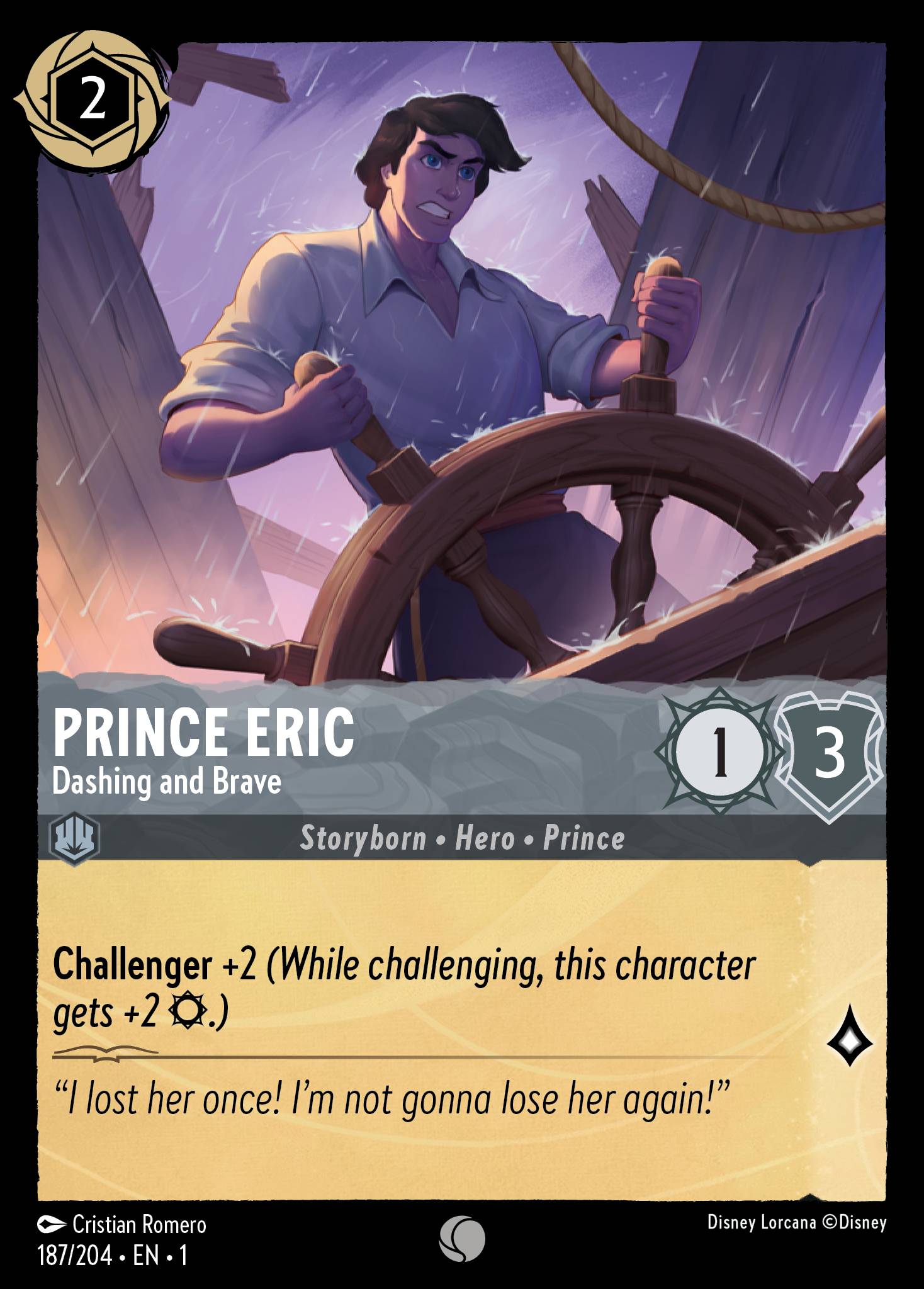 Prince Eric - Dashing and Brave normal