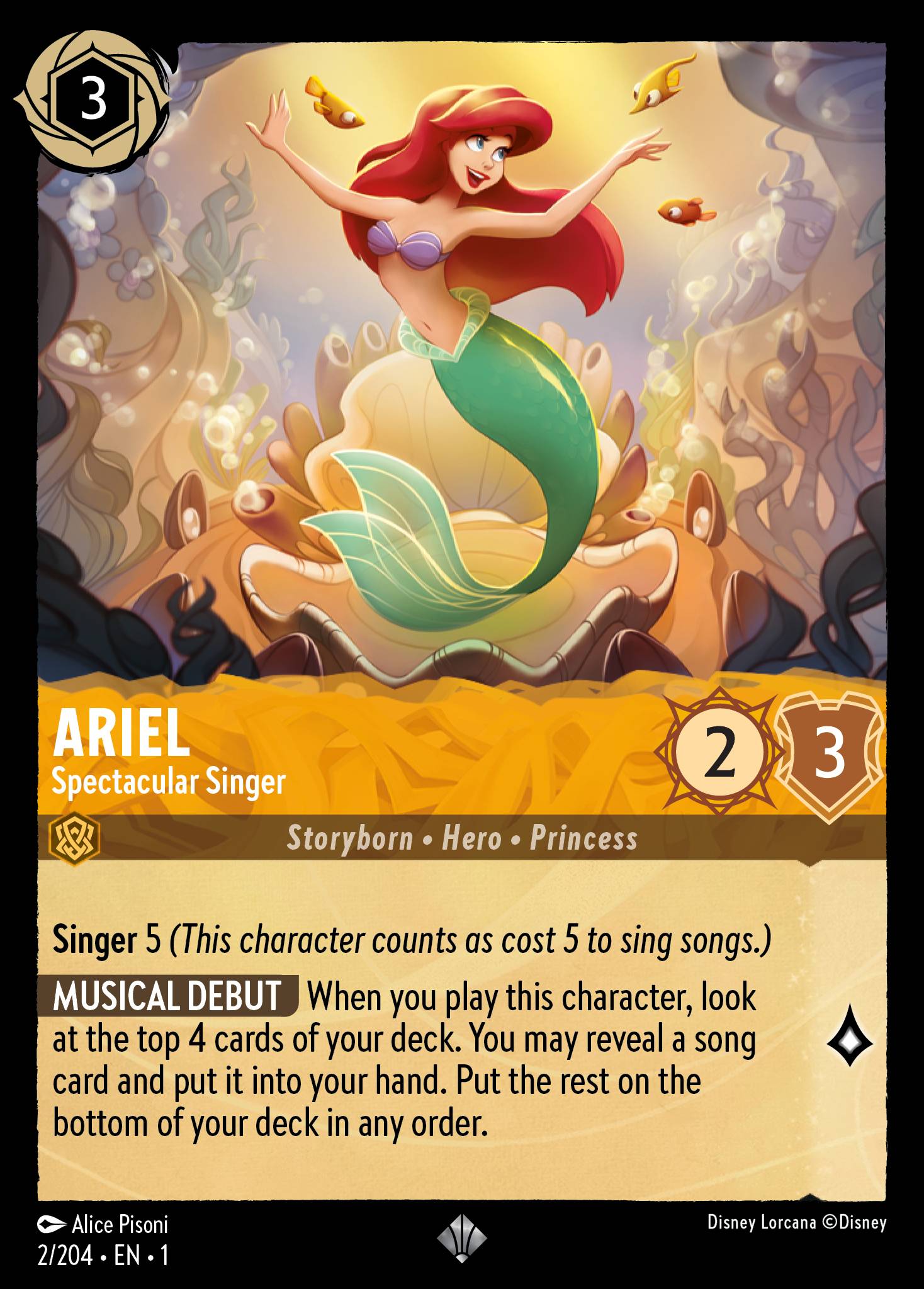 Ariel - Spectacular Singer TFC normal