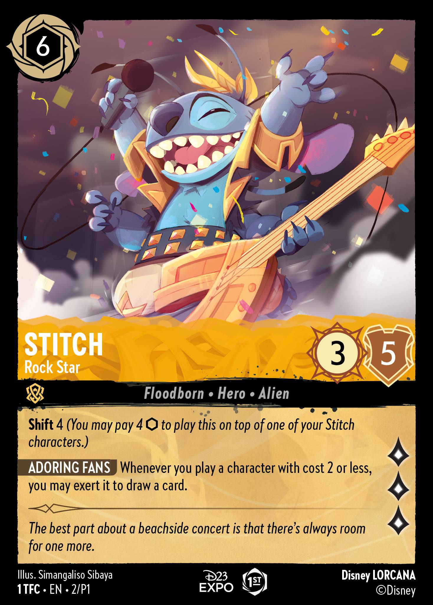Stitch - Rock Star TFC normal
