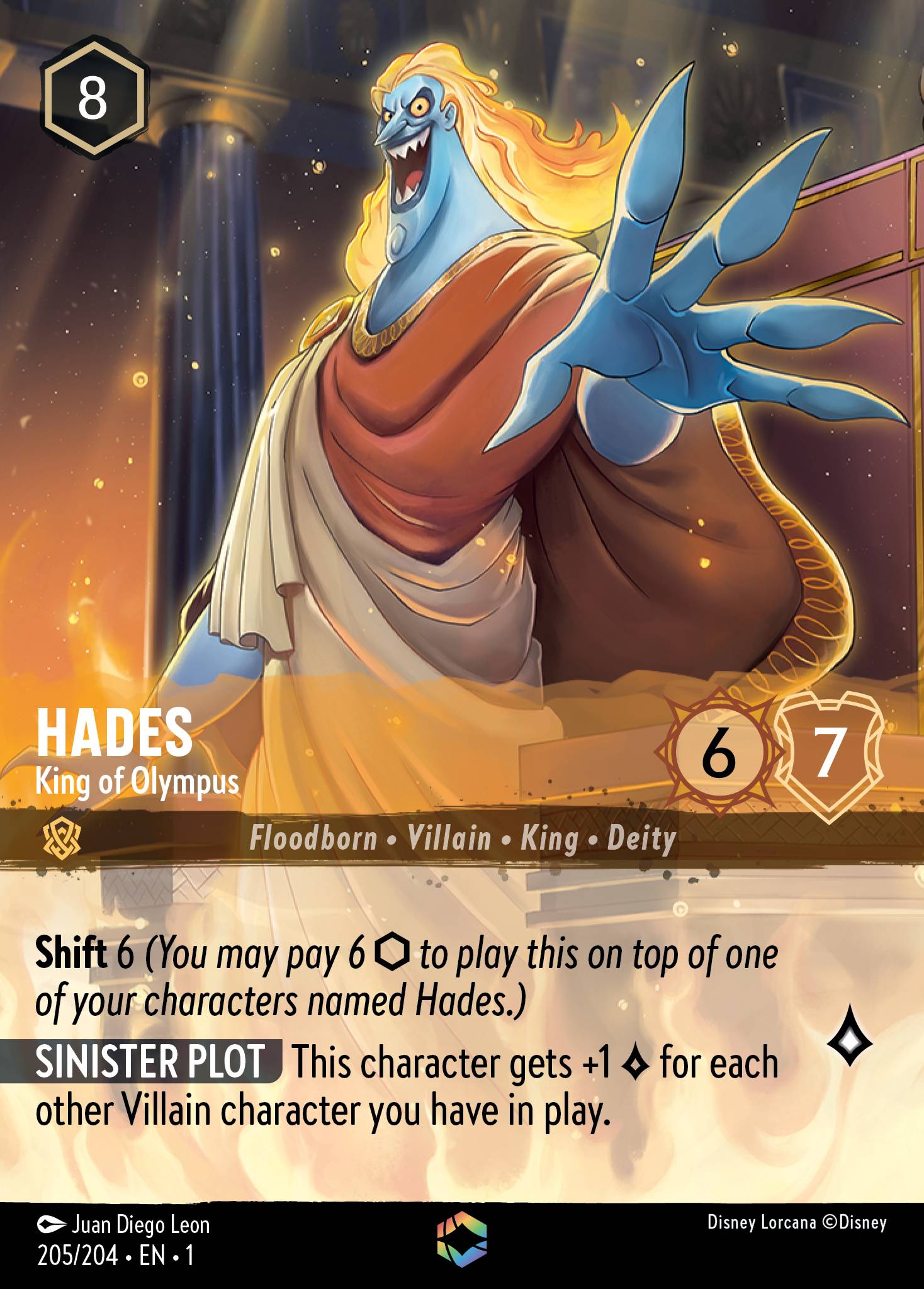 Hades - King of Olympus TFC enchanted