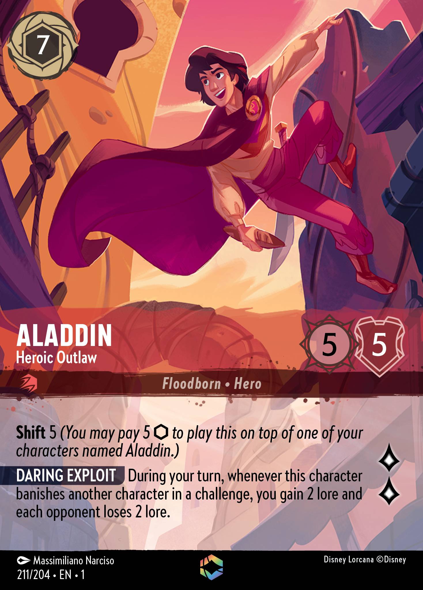 Aladdin - Heroic Outlaw TFC enchanted