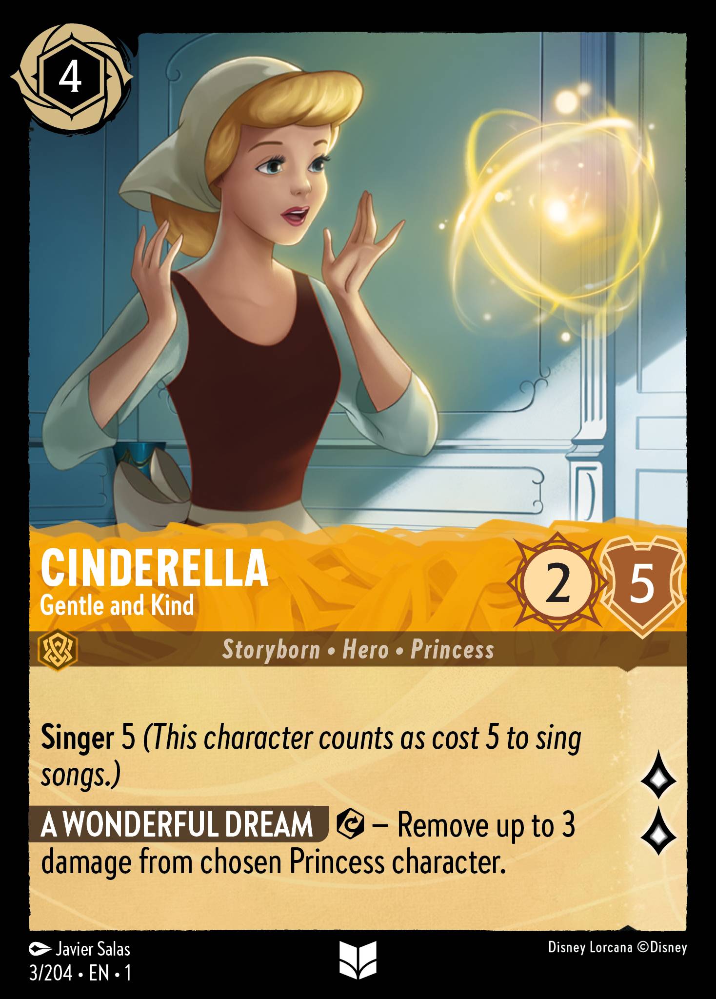 Cinderella - Gentle and Kind TFC foil