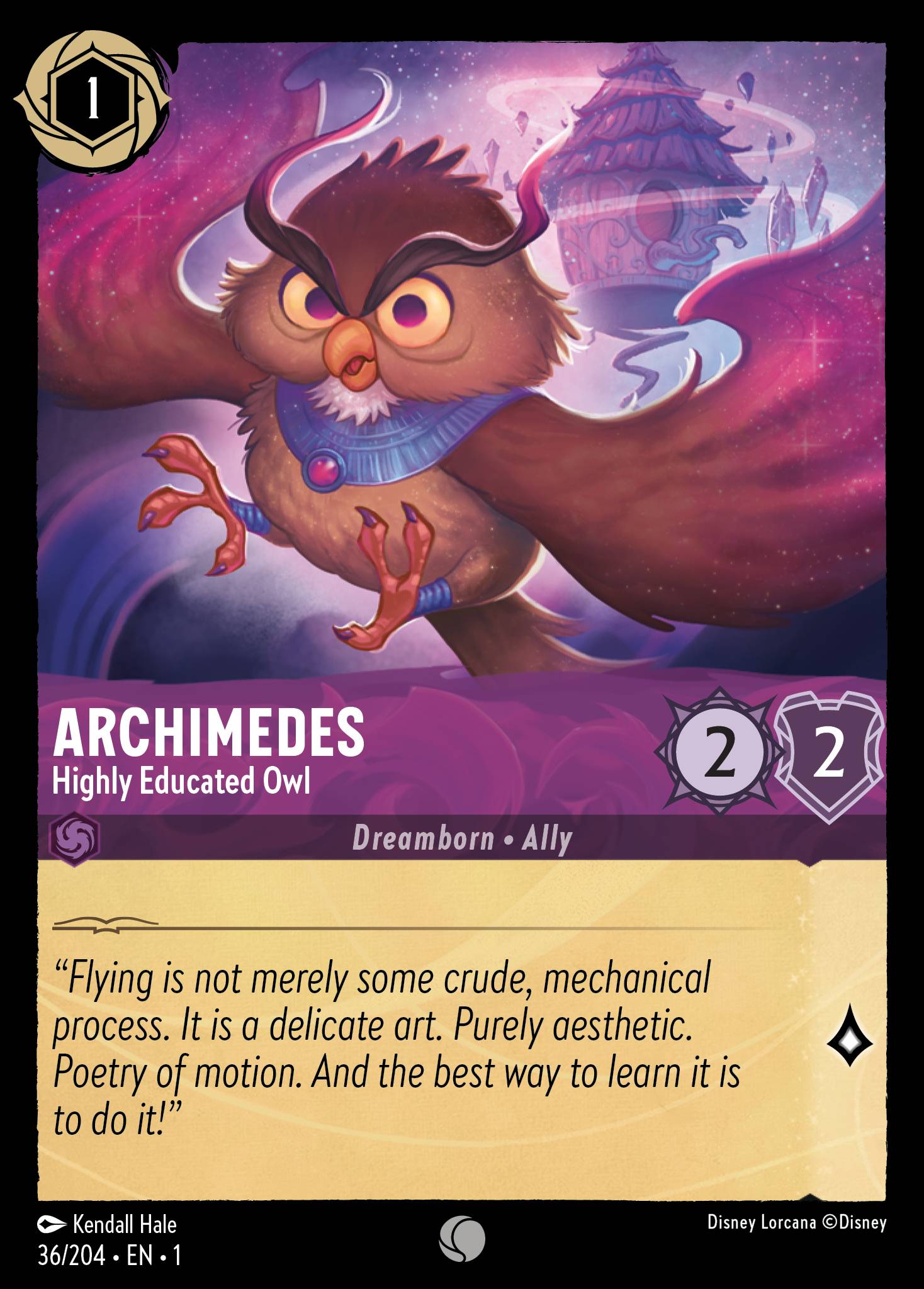 Archimedes - Highly Educated Owl