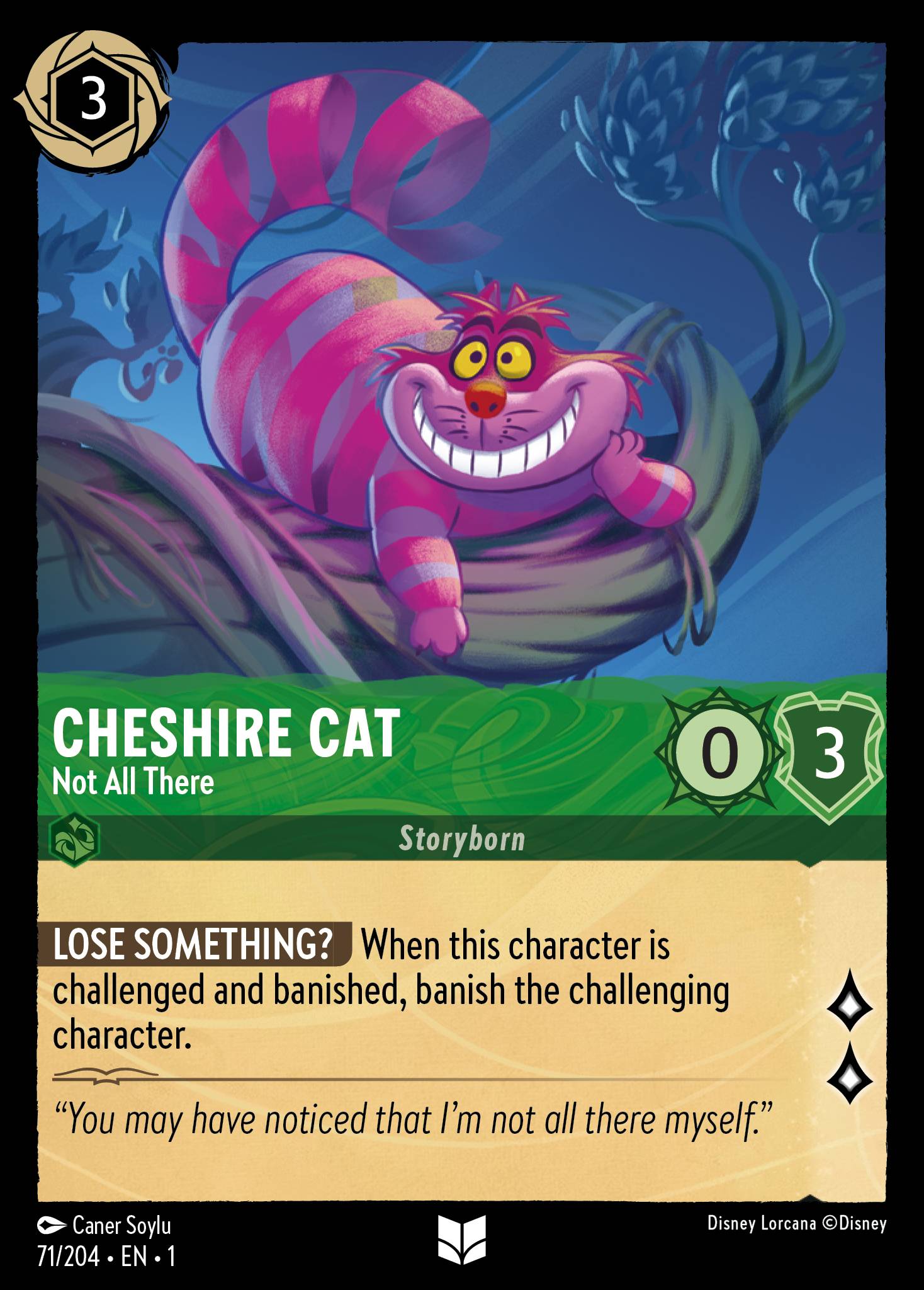 Cheshire Cat - Not All There TFC normal