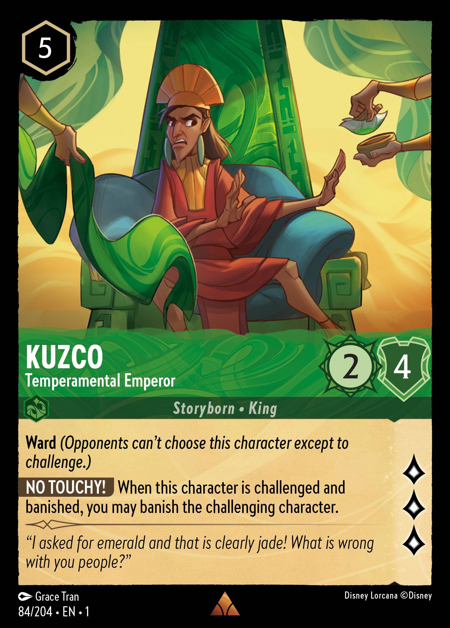 Kuzco - Temperamental Emperor