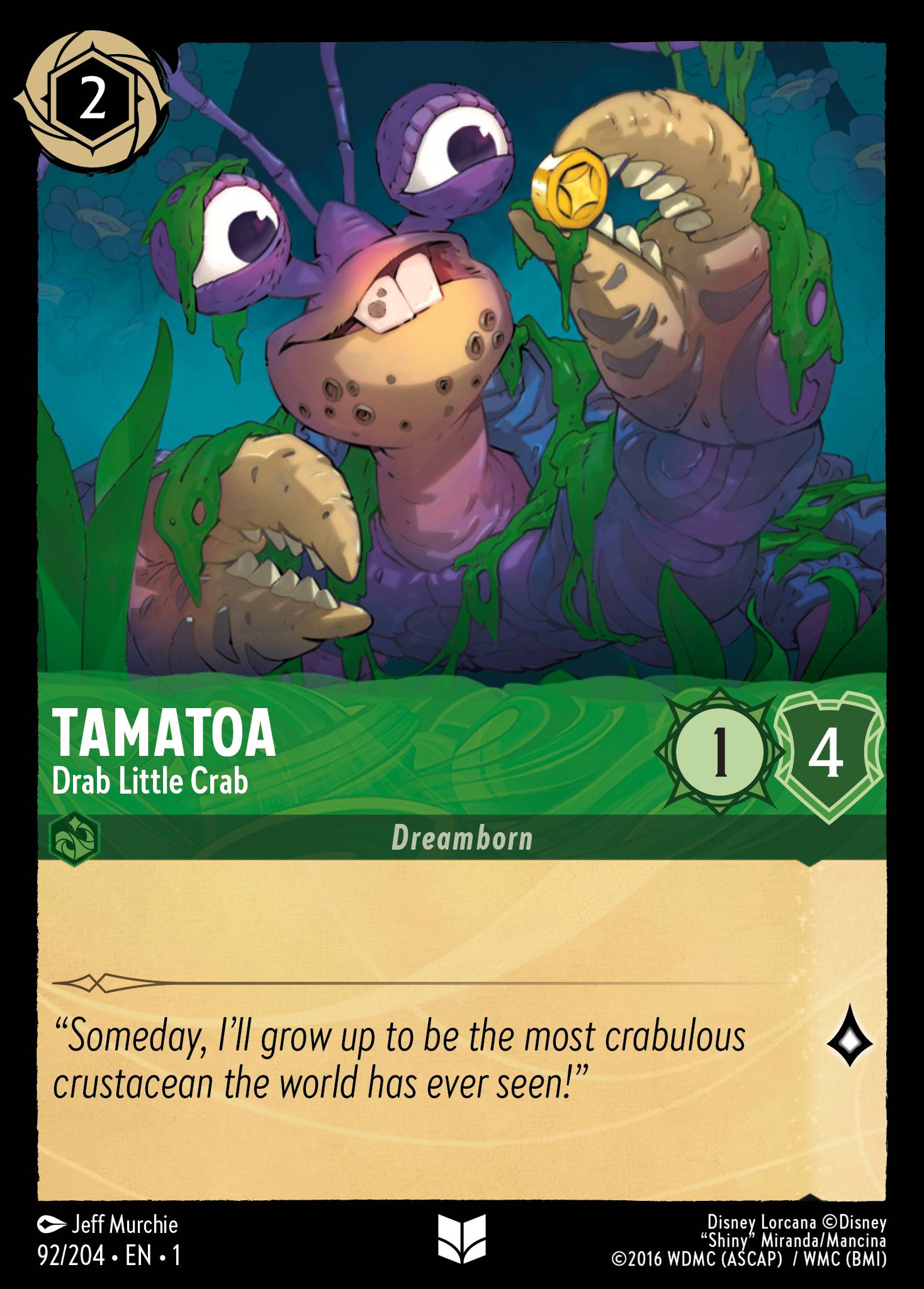 Tamatoa - Drab Little Crab